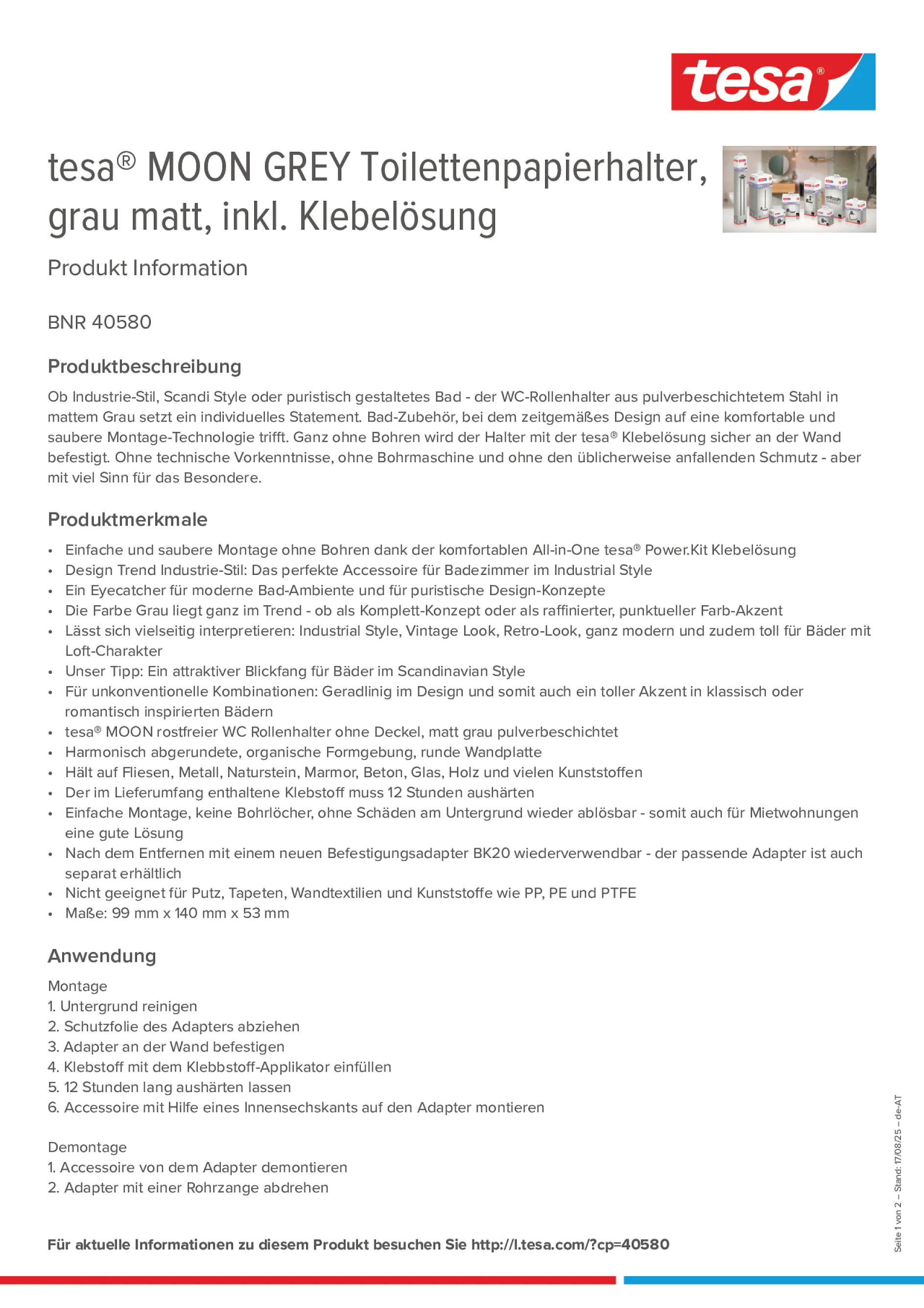 Product information_tesa® 40580_de-AT