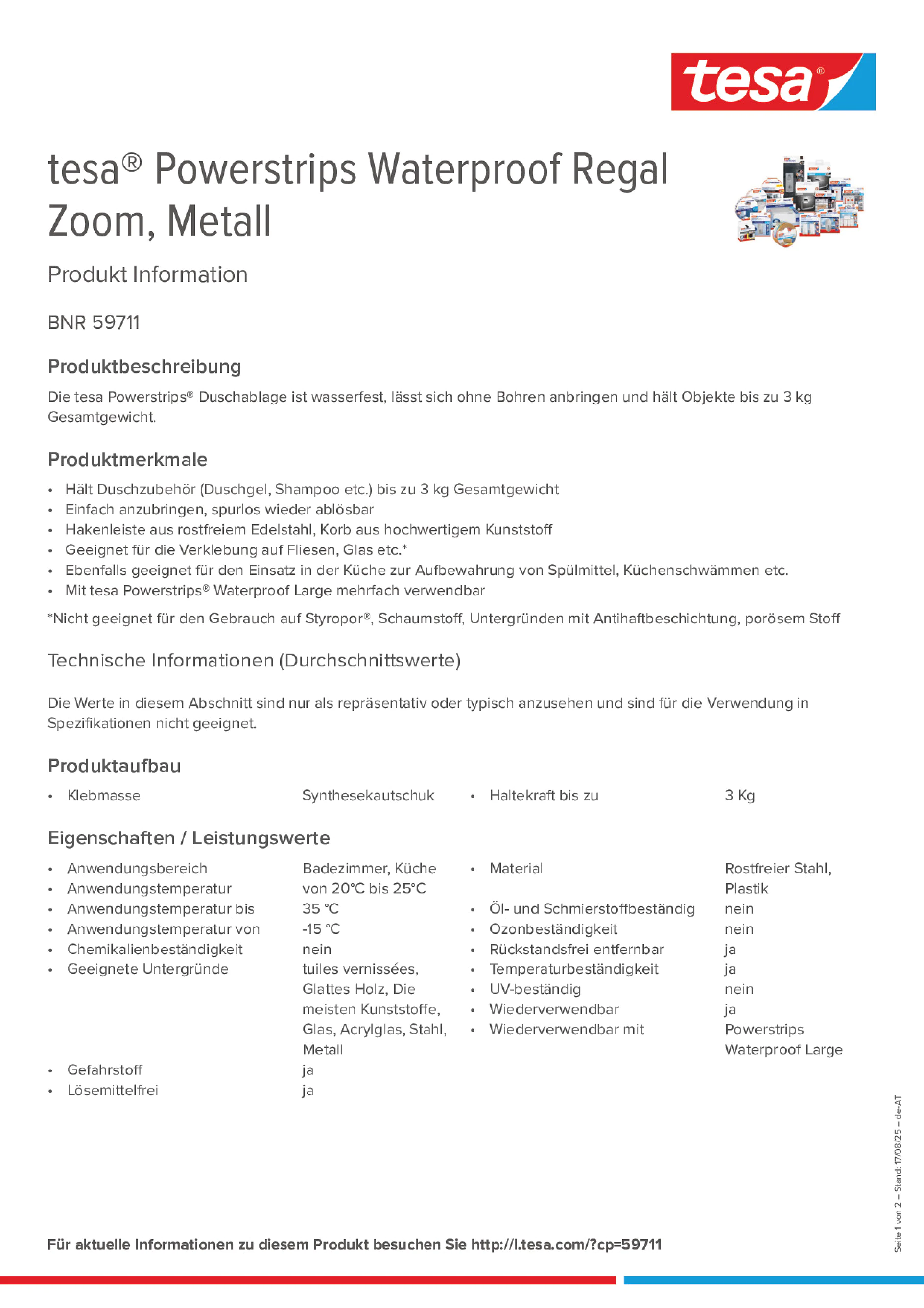 Product information_tesa® Powerstrips 59711_de-AT