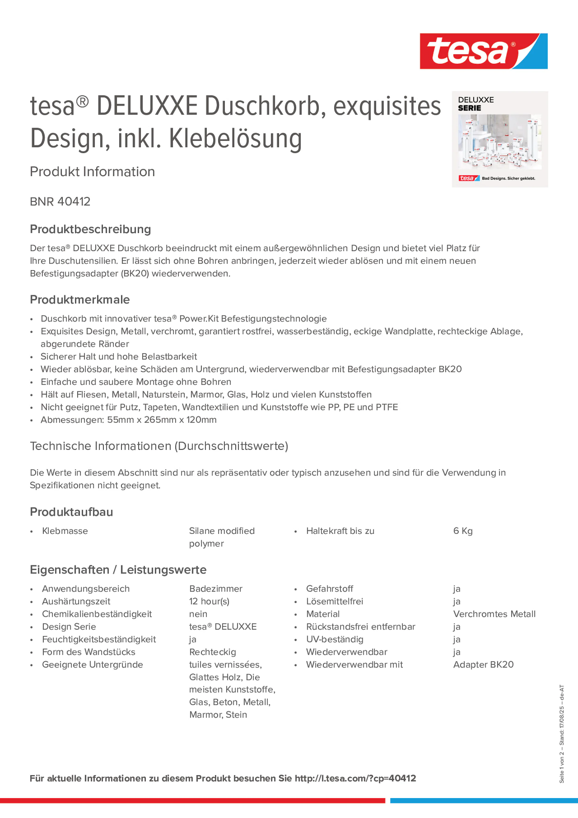 Product information_tesa® 40412_de-AT