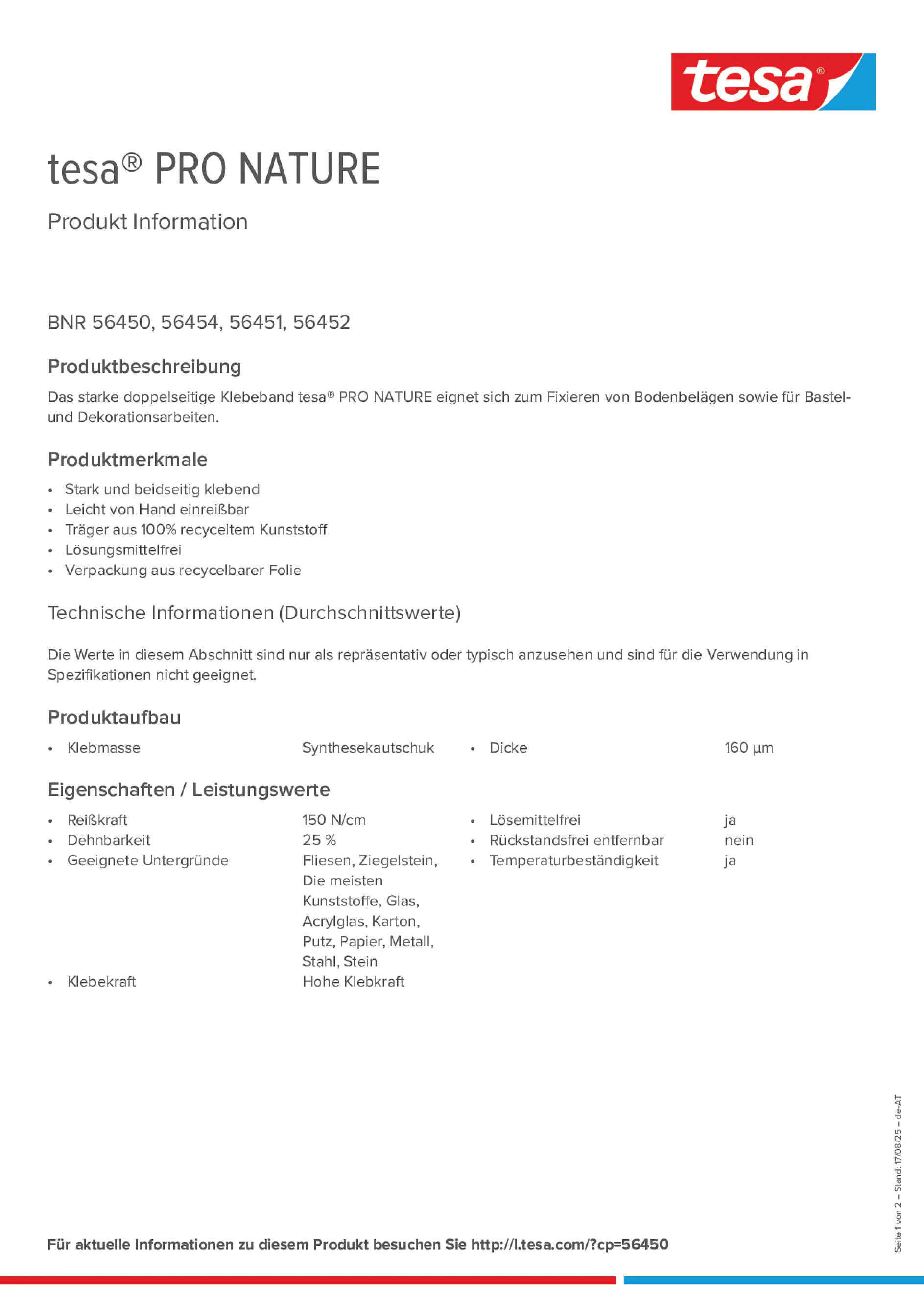 Product information_tesa® 56450_de-AT