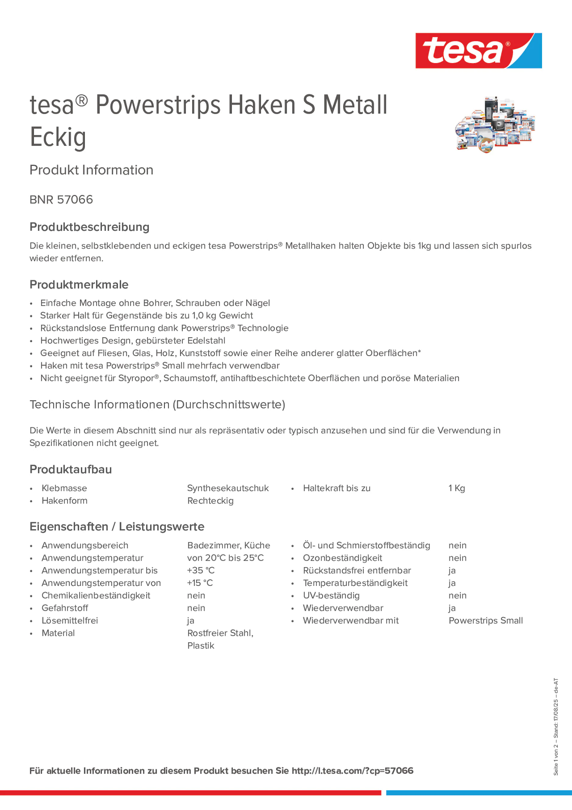 Product information_tesa® Powerstrips 57066_de-AT