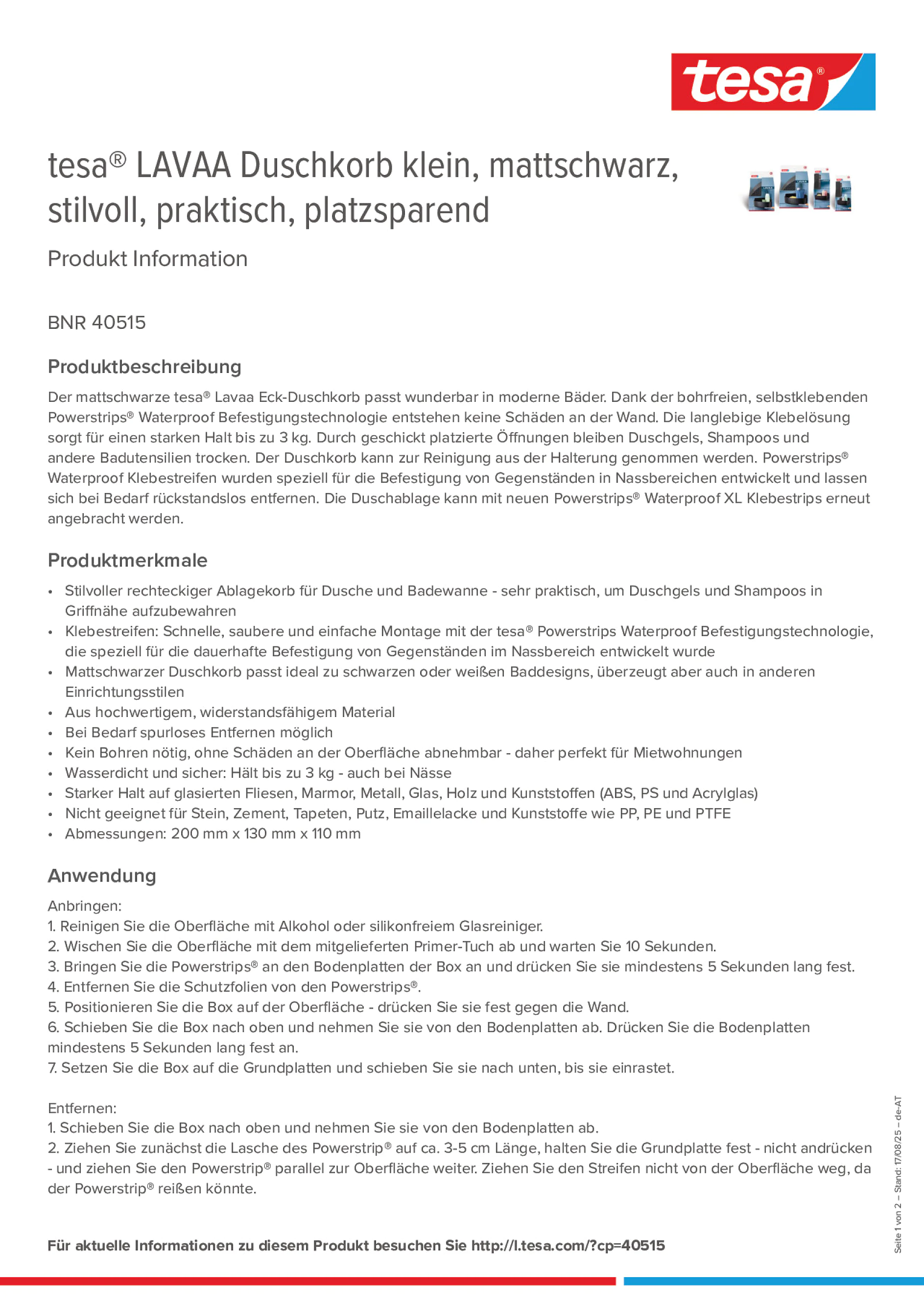 Product information_tesa® 40515_de-AT
