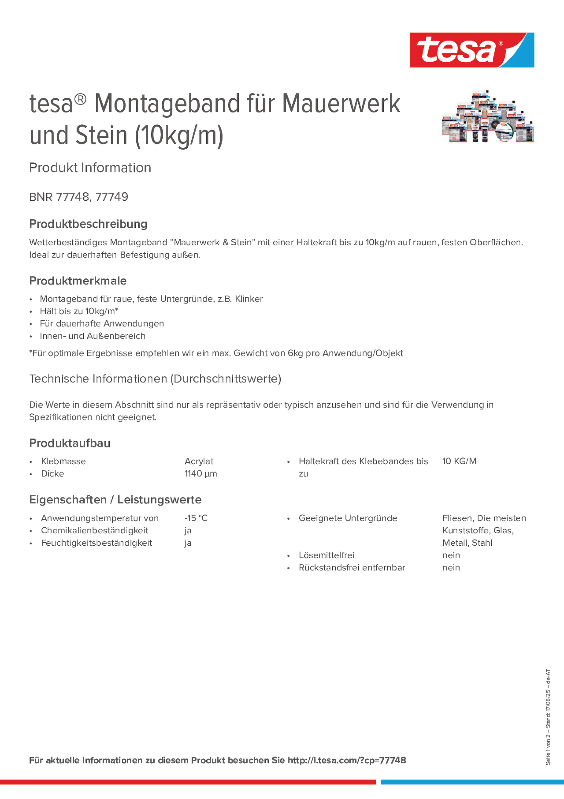 Product information_tesa® 77748_de-AT