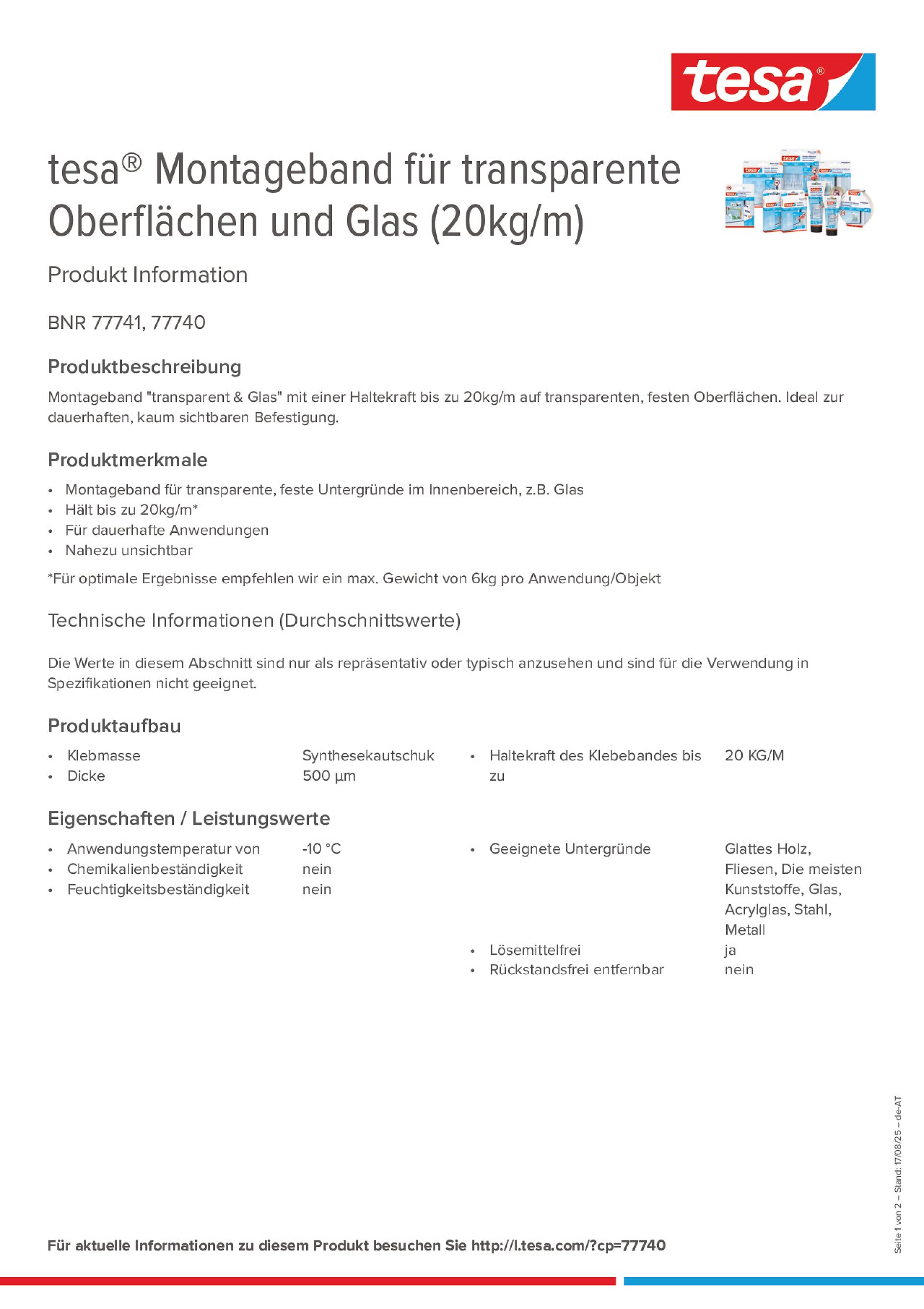 Product information_tesa® 77740_de-AT
