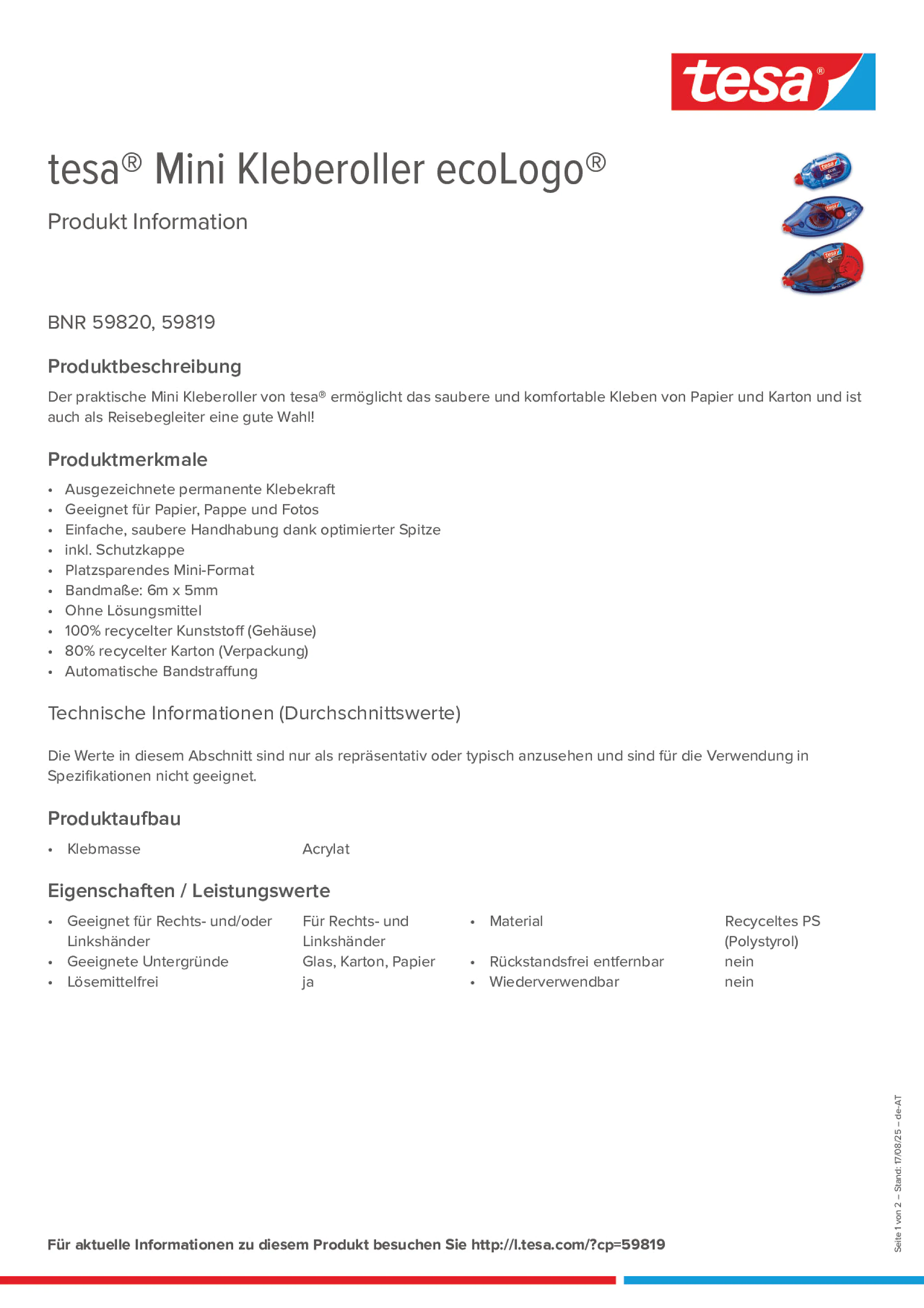 Product information_tesa® 59819_de-AT
