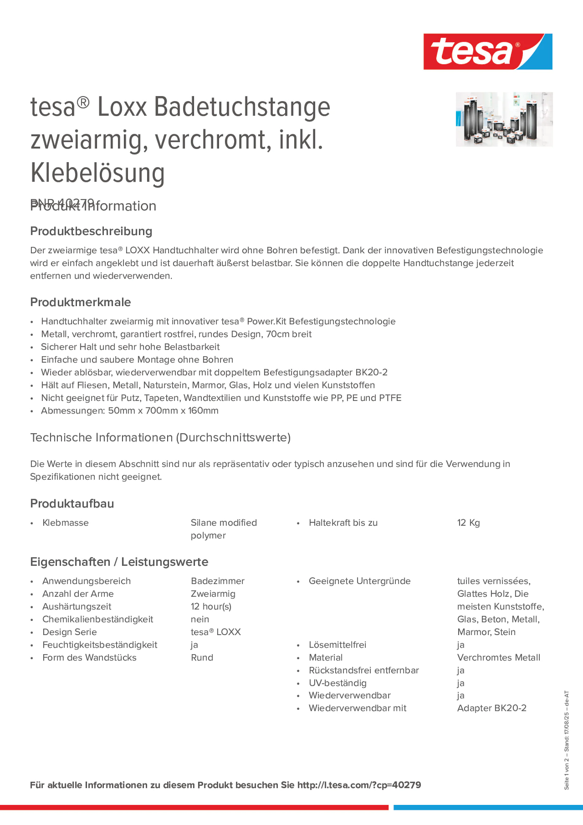 Product information_tesa® 40279_de-AT