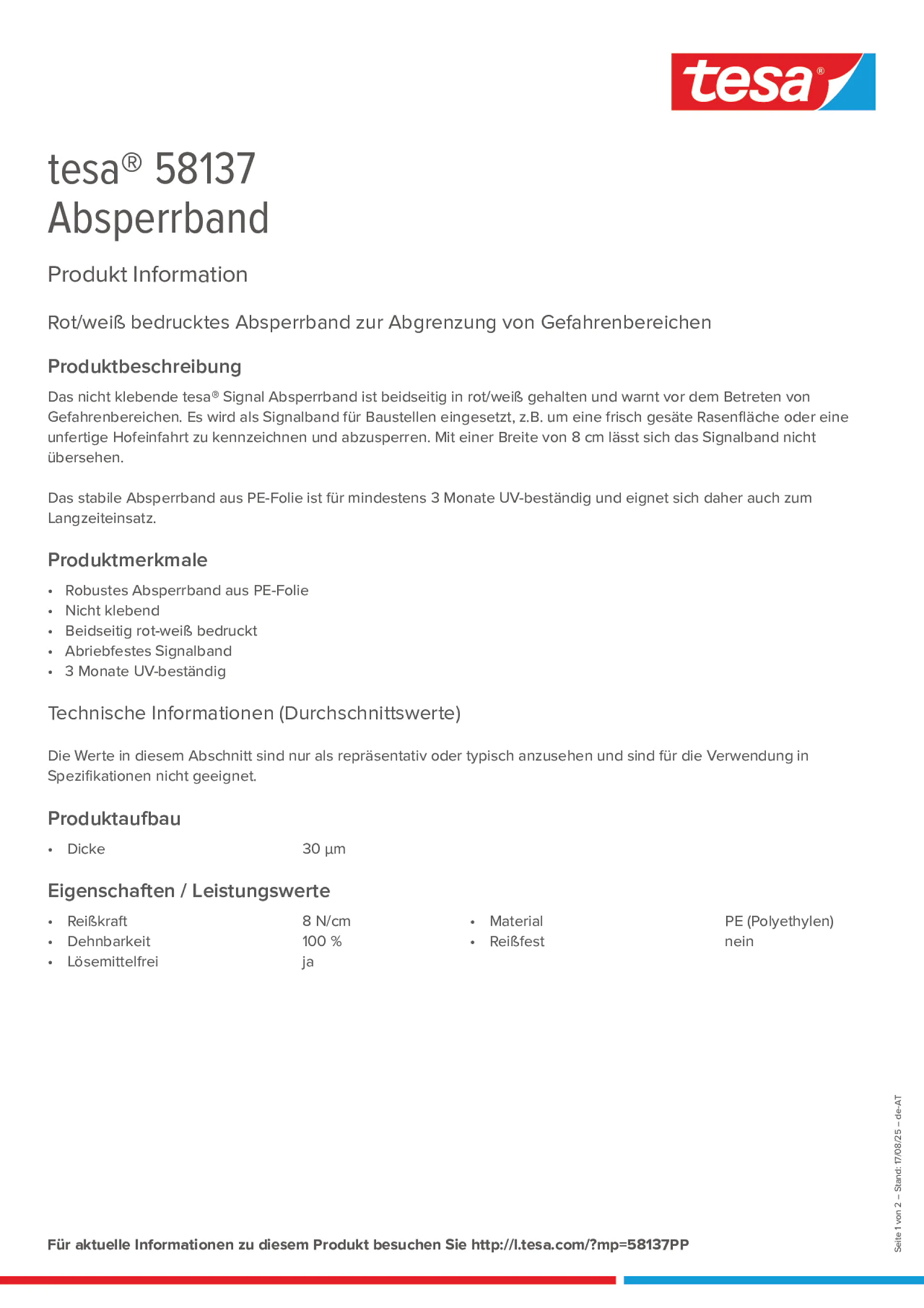 Product information_tesa® 58137_de-AT
