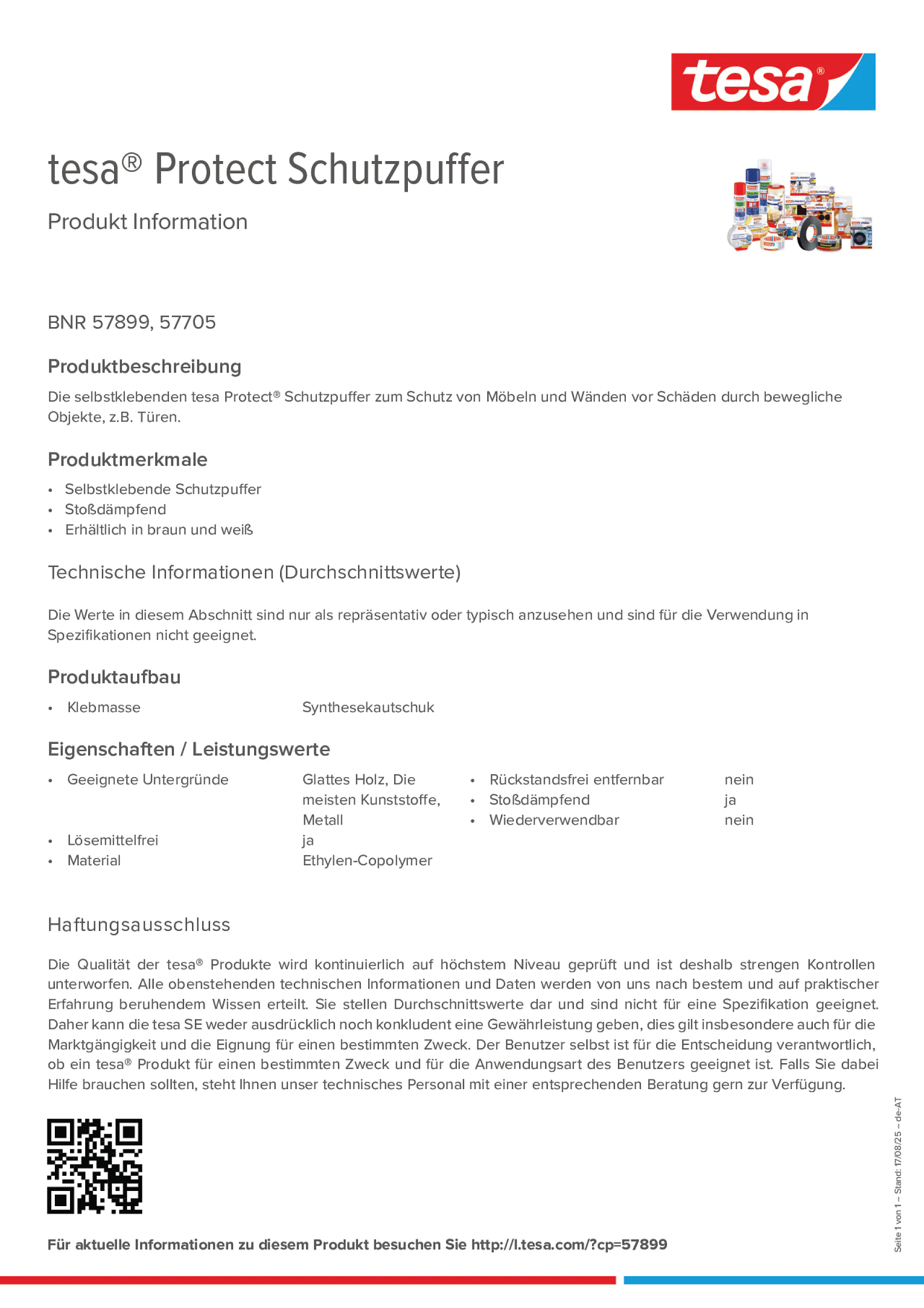 Product information_tesa® Protect 57705_de-AT