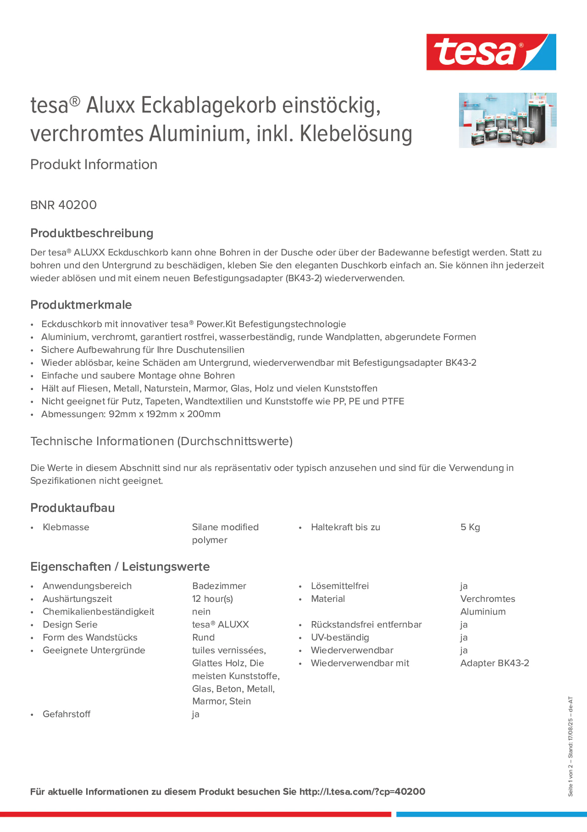 Product information_tesa® 40200_de-AT