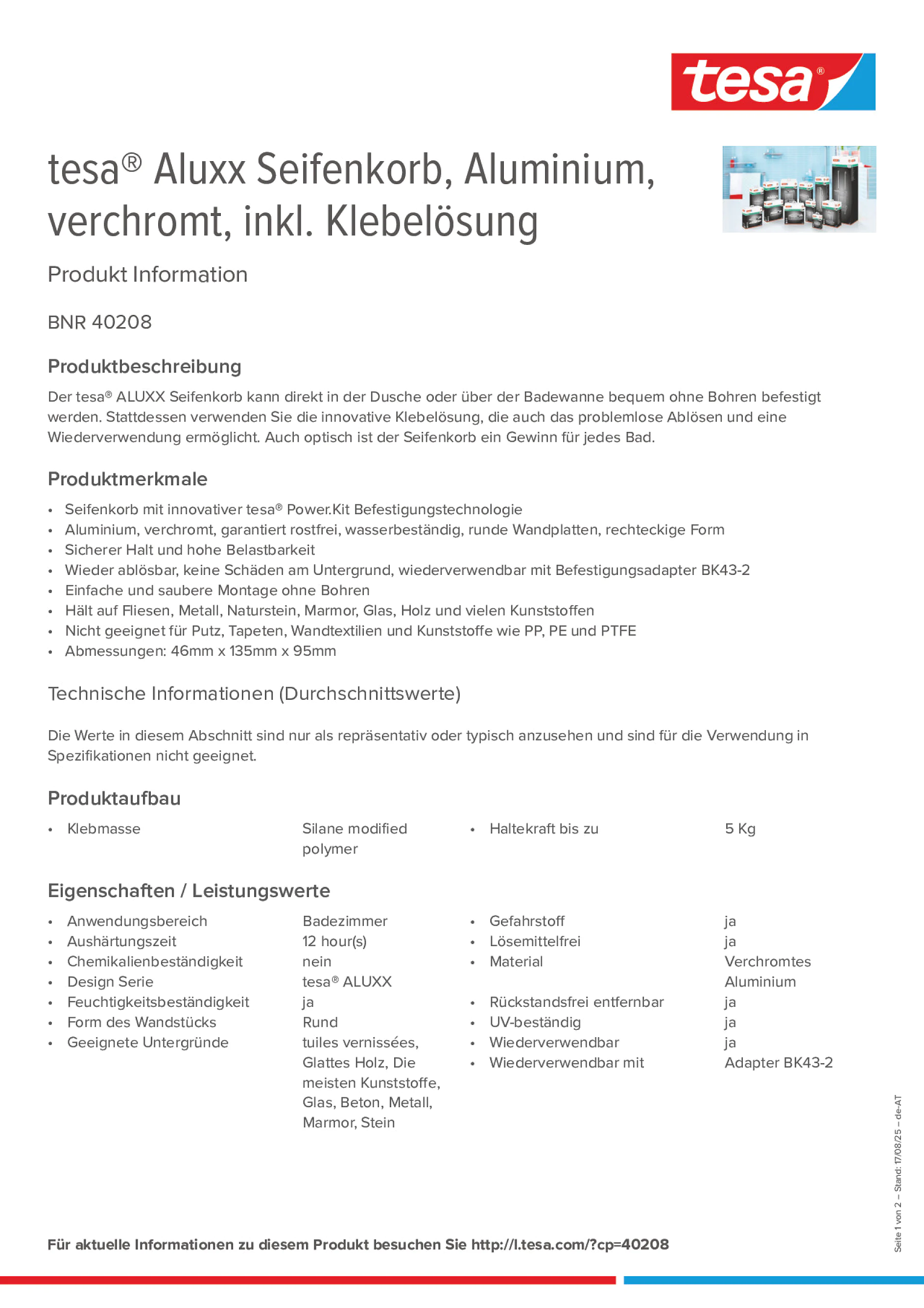 Product information_tesa® 40208_de-AT