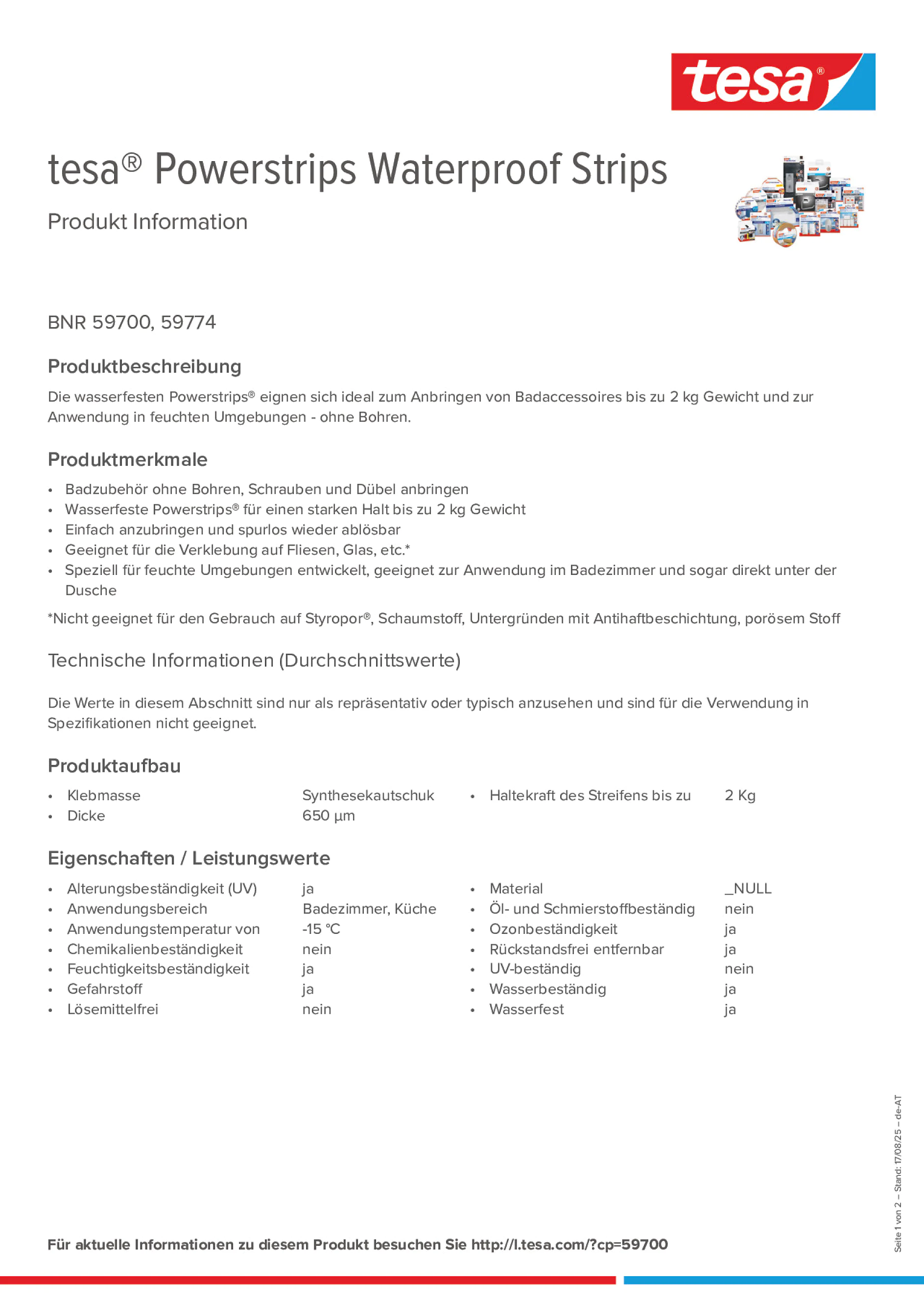 Product information_tesa® Powerstrips 59700_de-AT