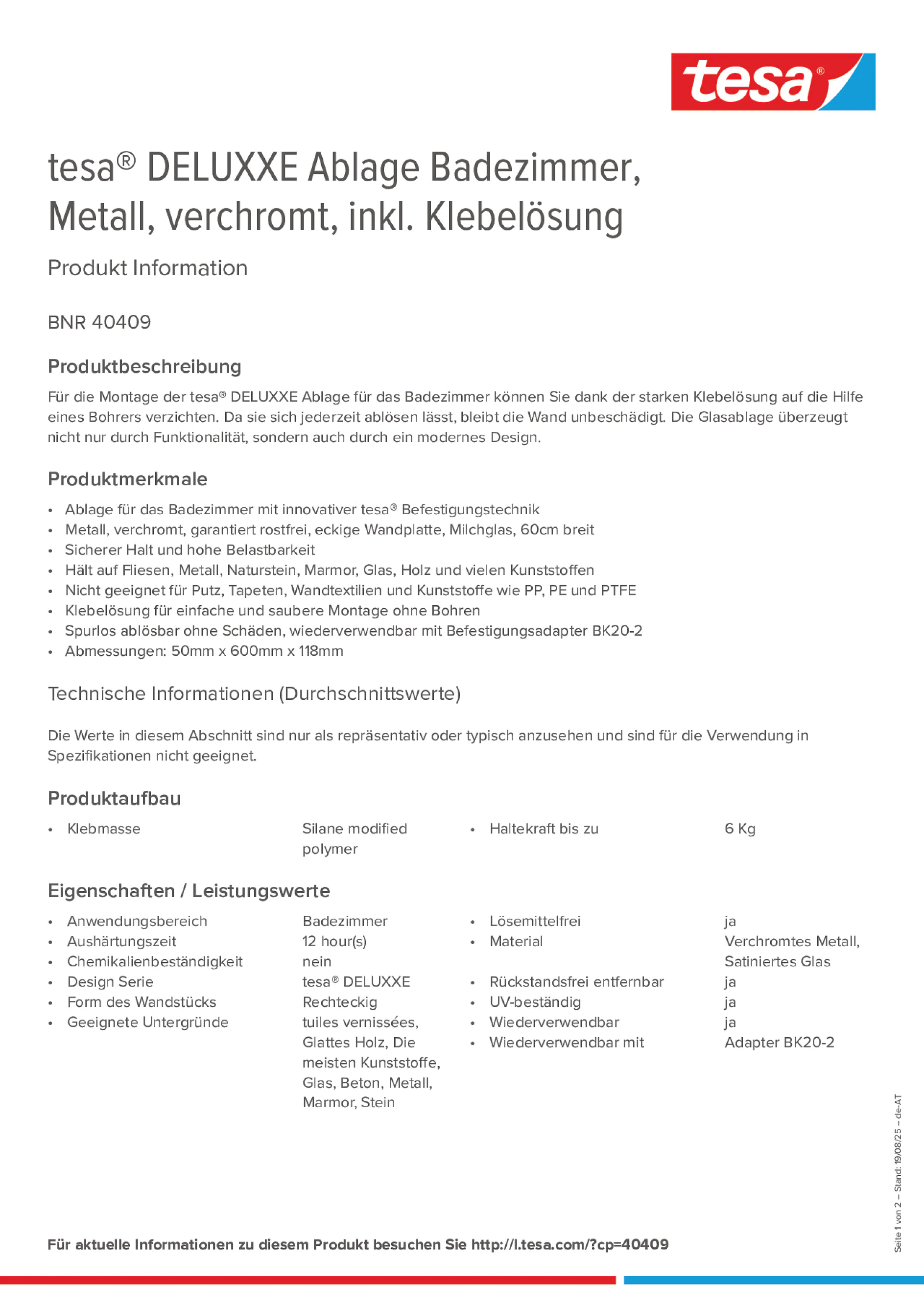 Product information_tesa® 40409_de-AT