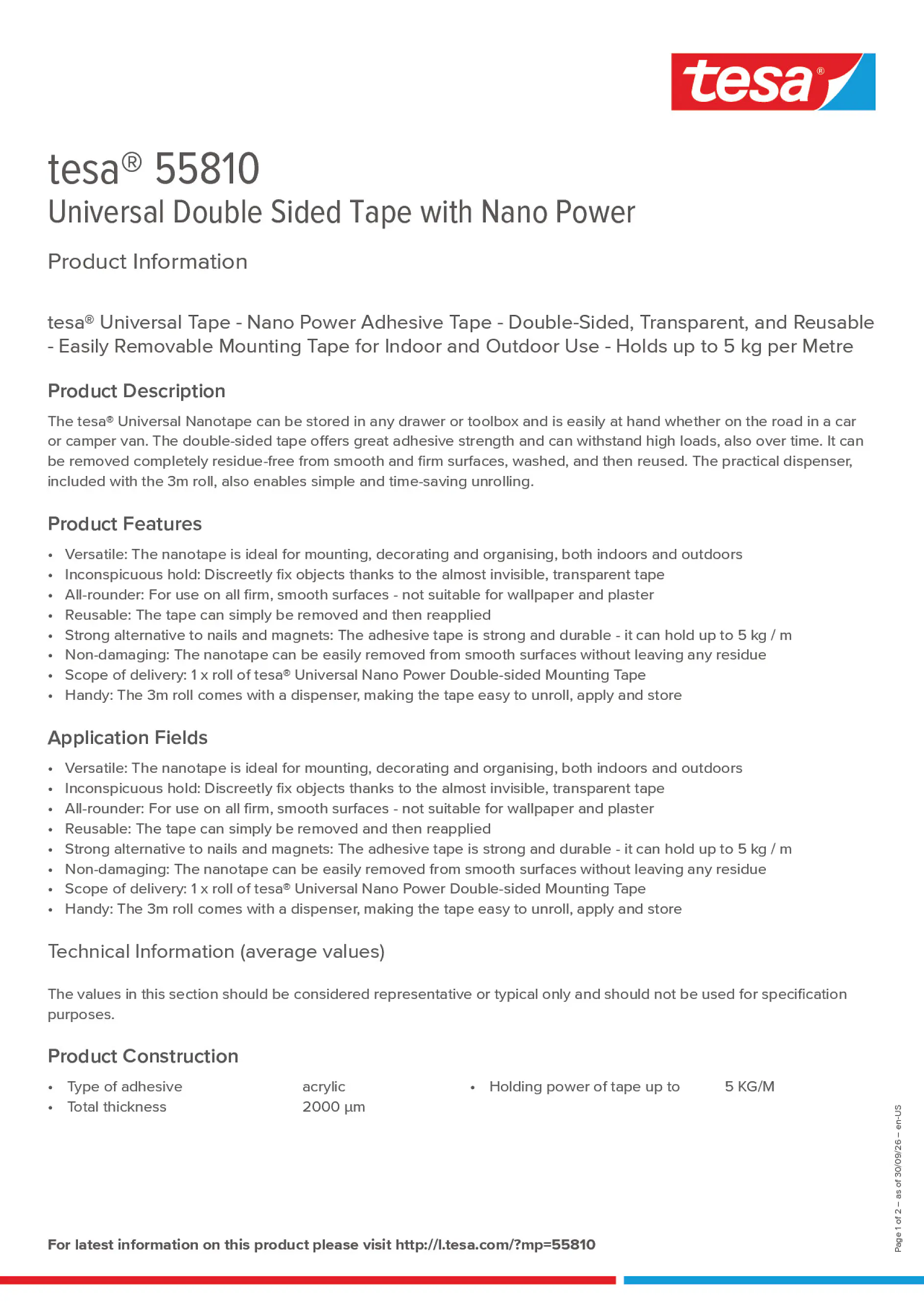 Product information_tesa® 55810_en
