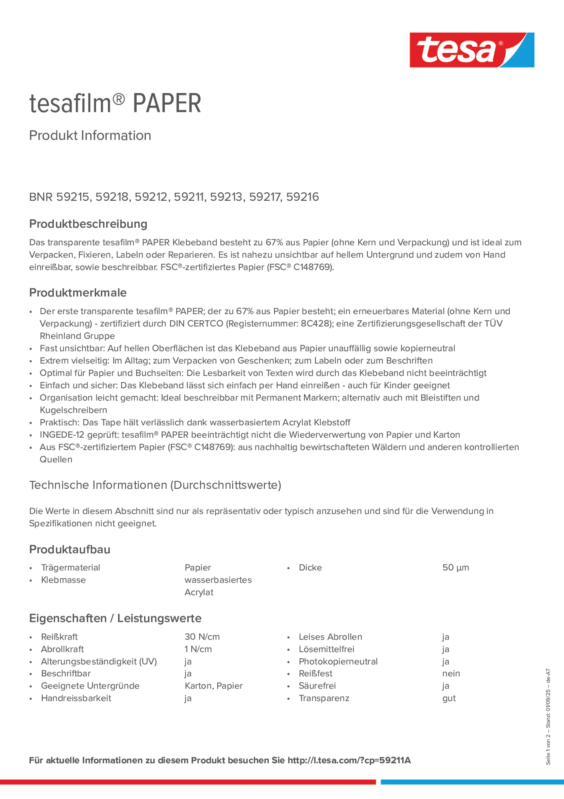Product information_tesafilm® 59215_de-AT
