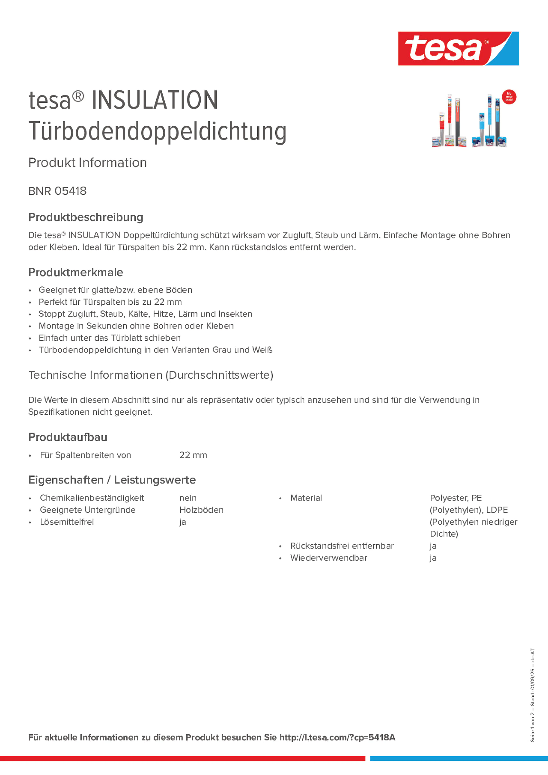 Product information_tesa® 05418_de-AT