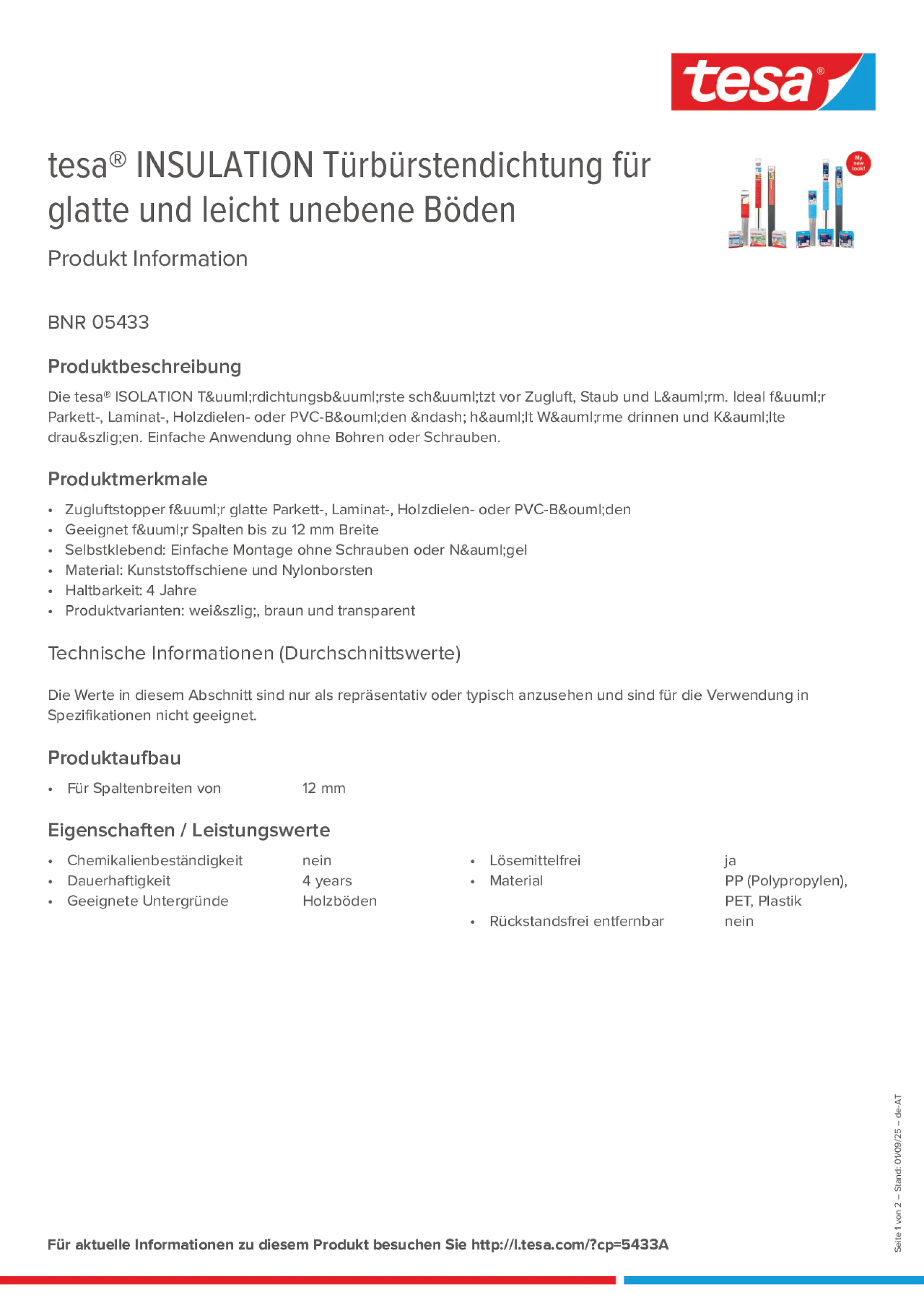 Product information_tesa® 05433_de-AT