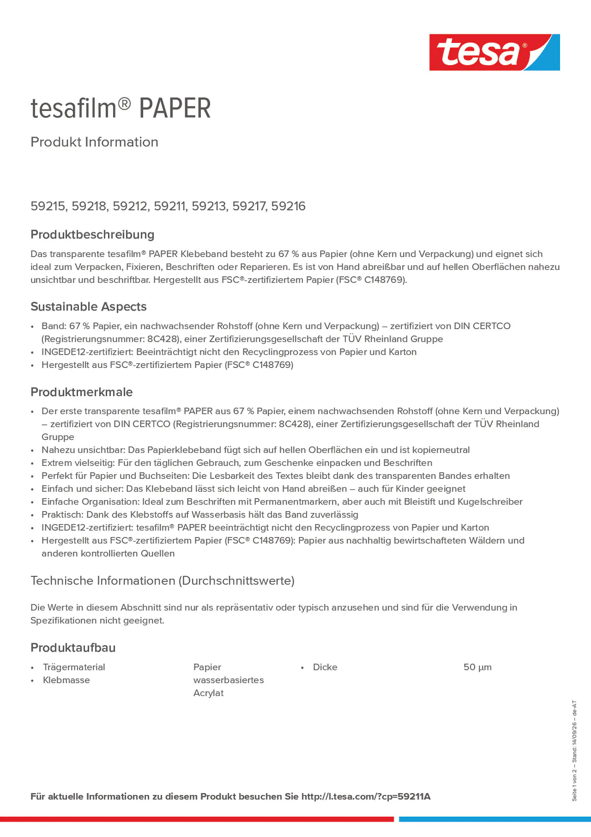 Product information_tesafilm® 59211A_de-AT