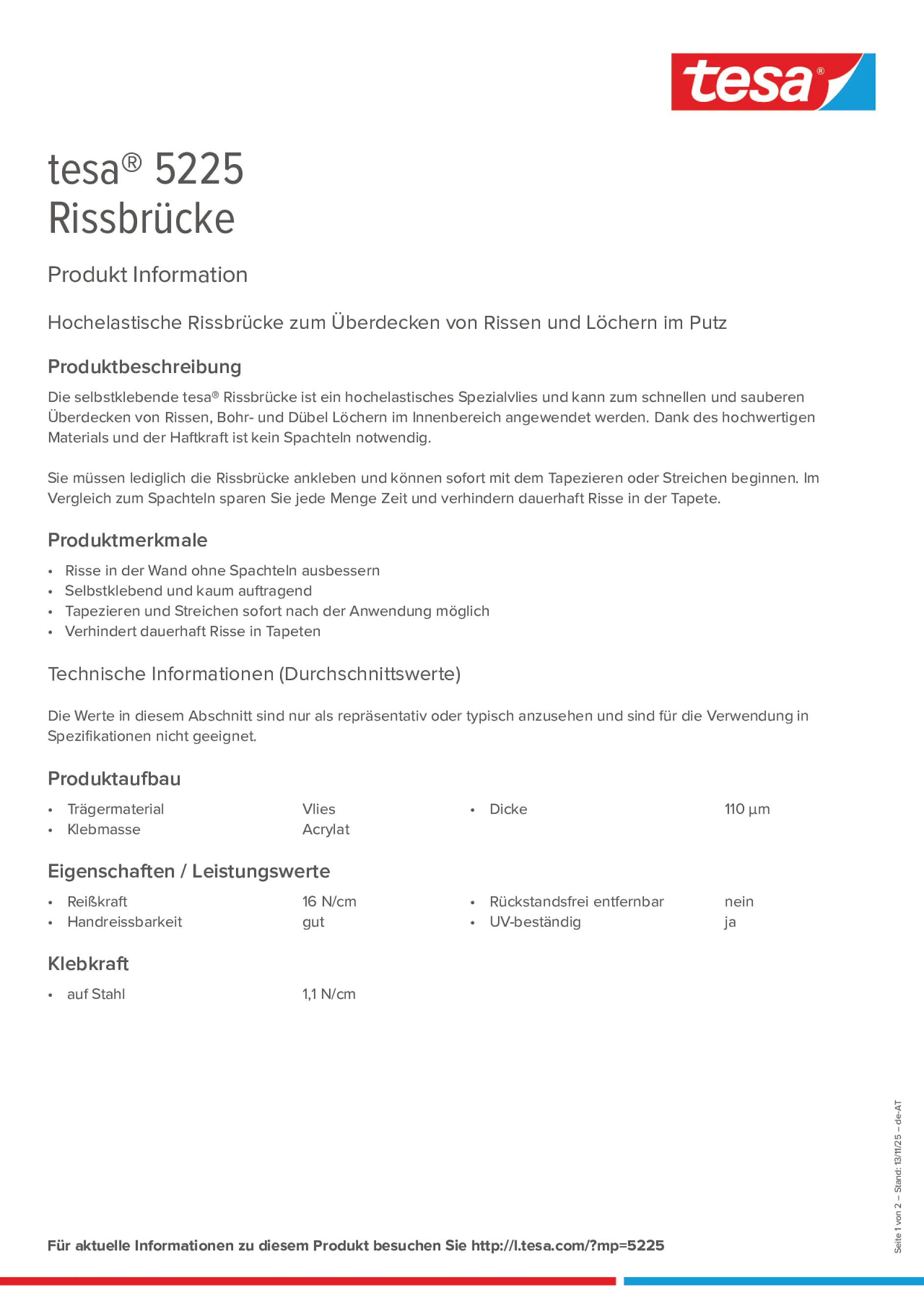Product information_tesa® 05225_de-AT
