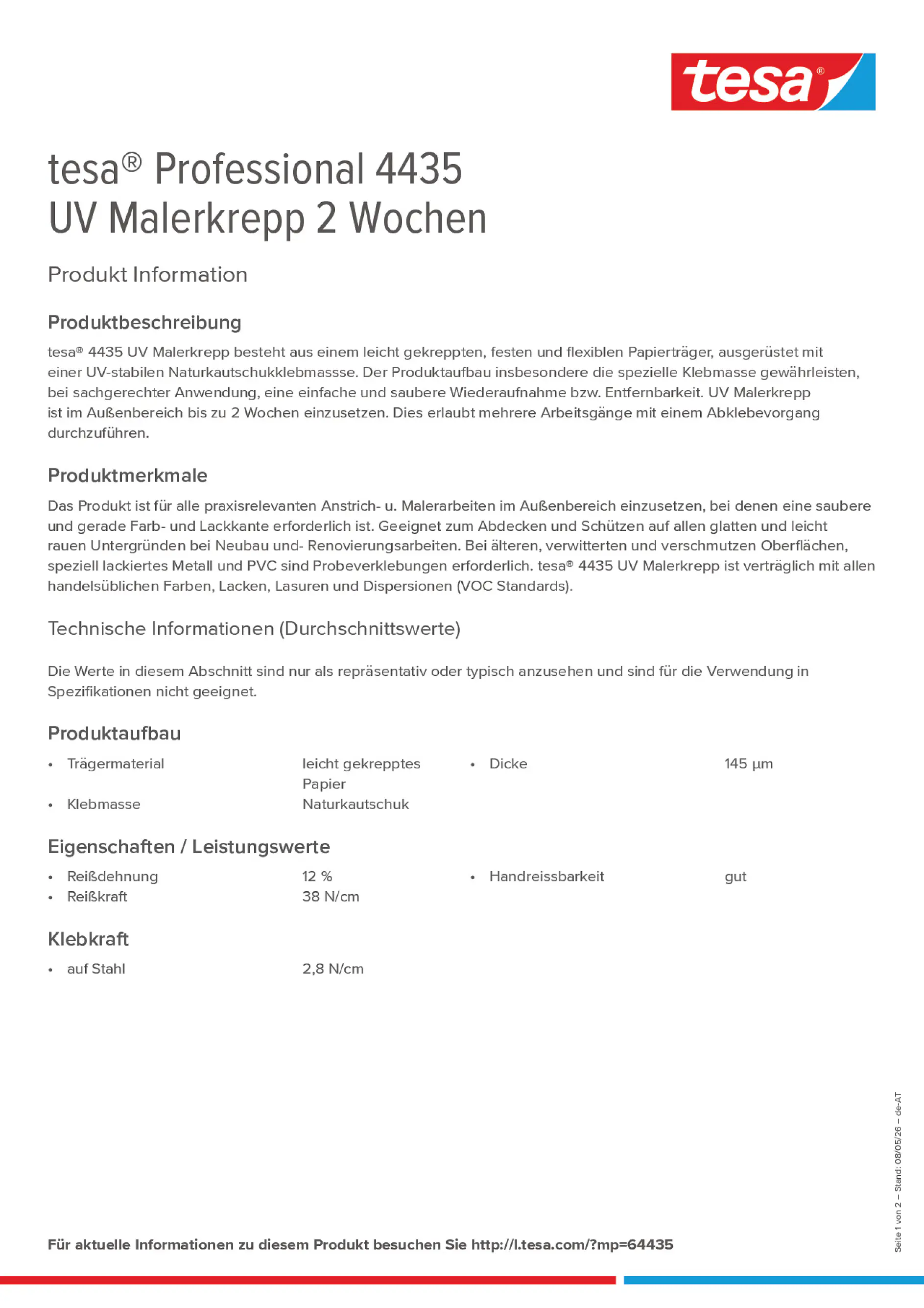 Product information_tesa® Professional 04435_de-AT