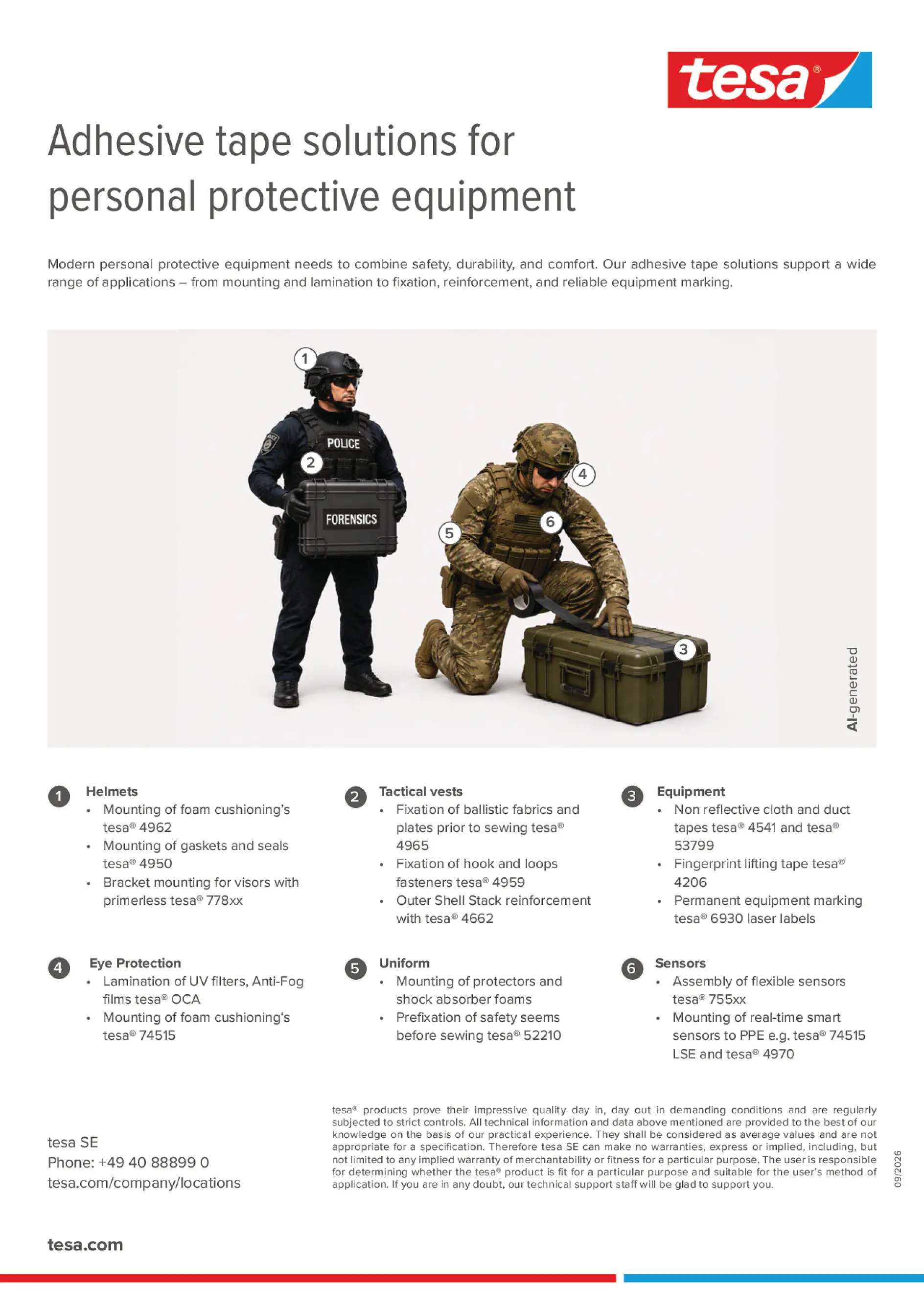 Industry sheet personal protective equipment (This text has been generated by AI)