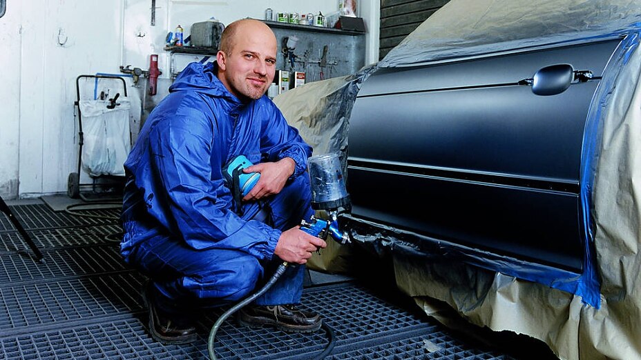 Professionelle Spritzlackierung für Handwerker