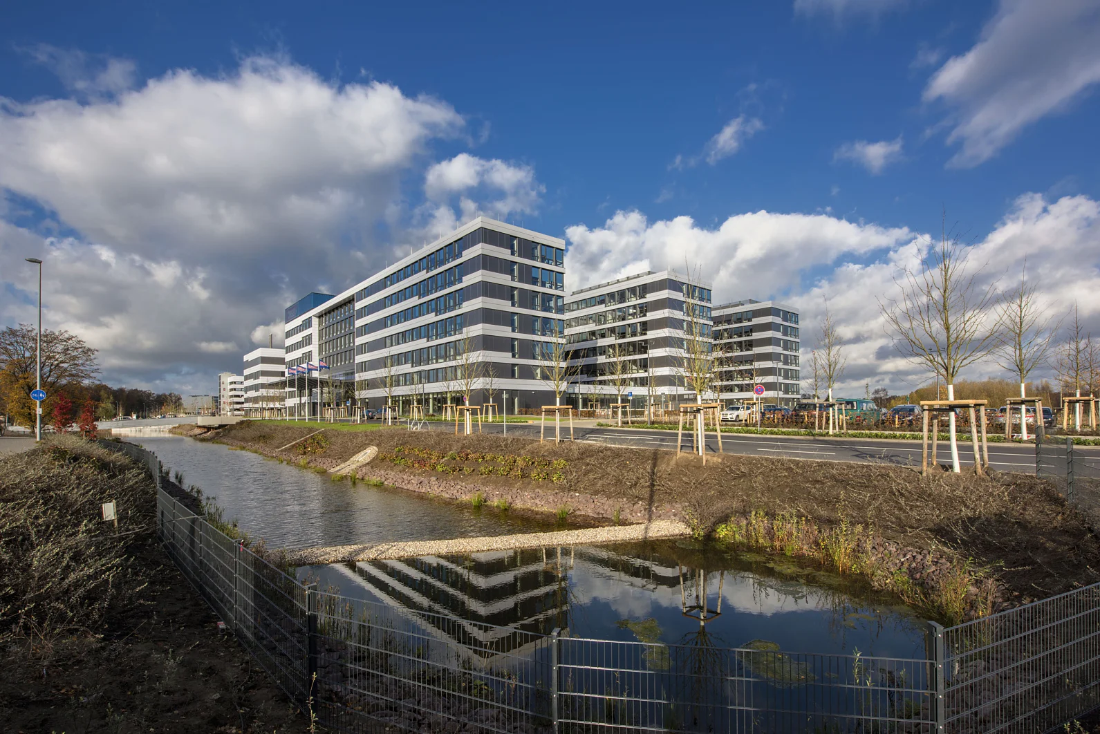 Die neue Zentrale der tesa SE in Norderstedt, Deutschland