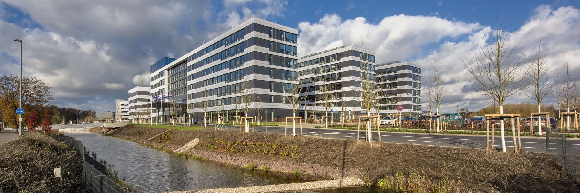 Die neue Zentrale der tesa SE in Norderstedt, Deutschland