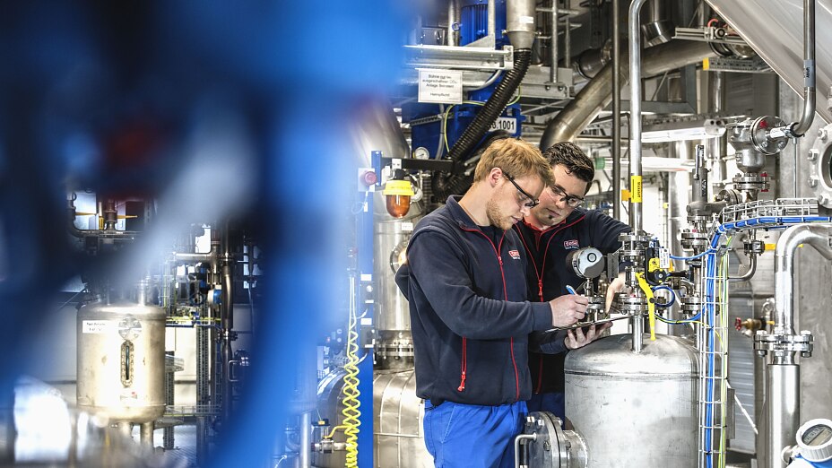 Mitarbeiter bei tesa