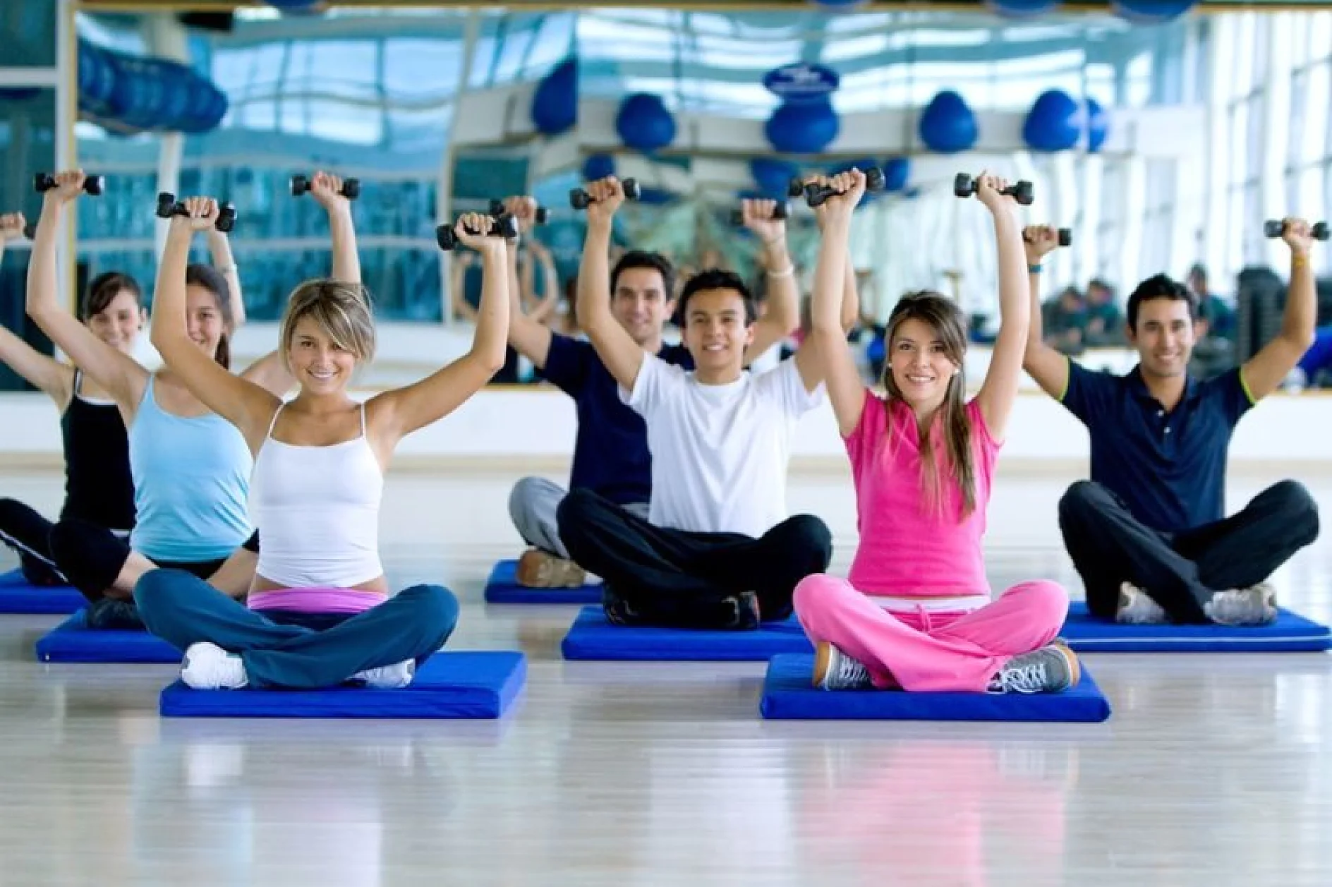 Fitnesstraining bei tesa Hamburg