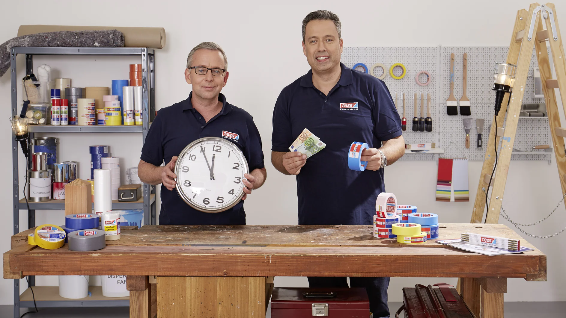 Matthias und Mario zeigen Handwerkern wie sie mit dem richtigen Material Zeit und Geld sparen und somit ihre Effizienz optimieren.