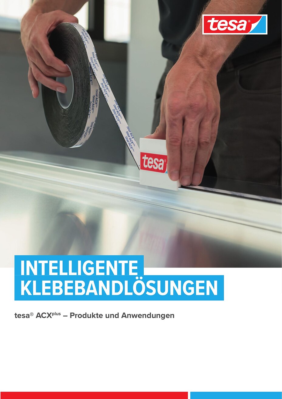 tesa® ACXplus Produkte und Anwendungen Folder - Allgemeine Anwendungen & Produkte
