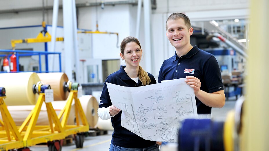 Arbeiten im tesa Werk Offenburg