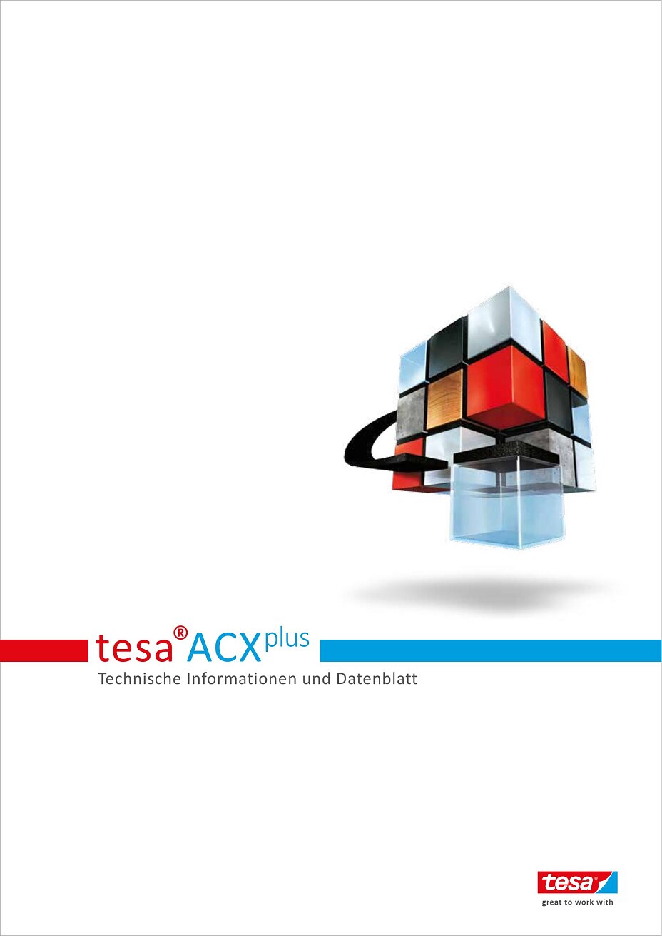 tesa® ACXplus - Technische Informationen und Datenblatt Folder - Allgemeine Anwendungen & Produkte