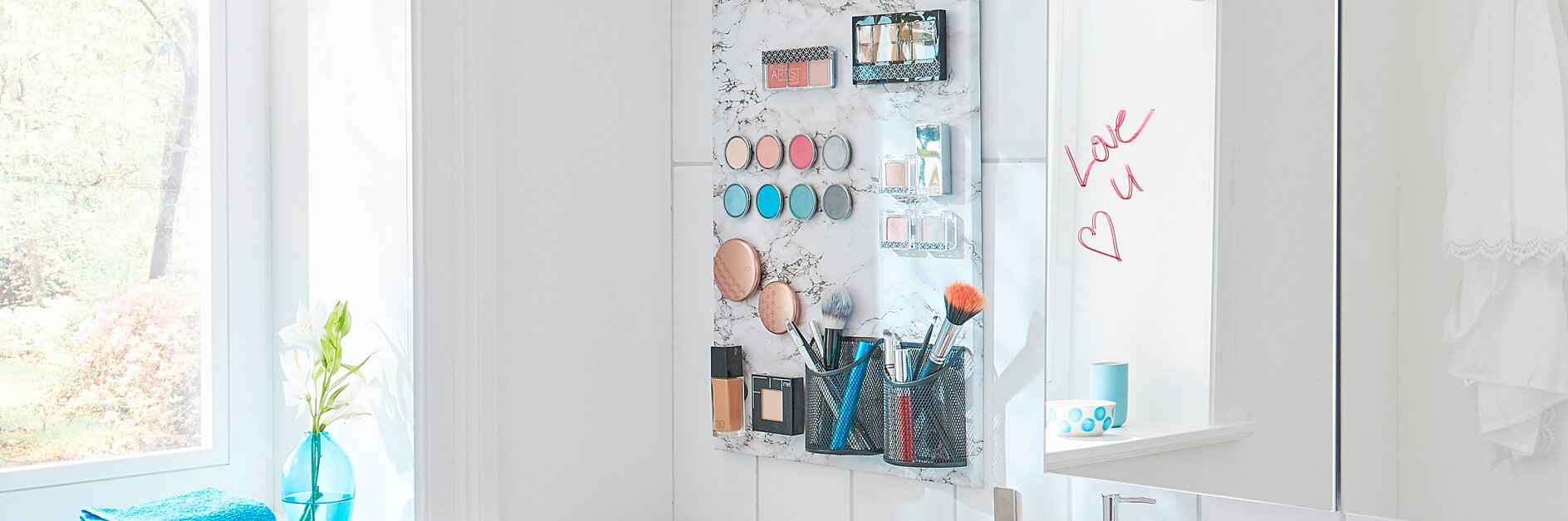 Ordnung für Ihre Make Up-Produkte