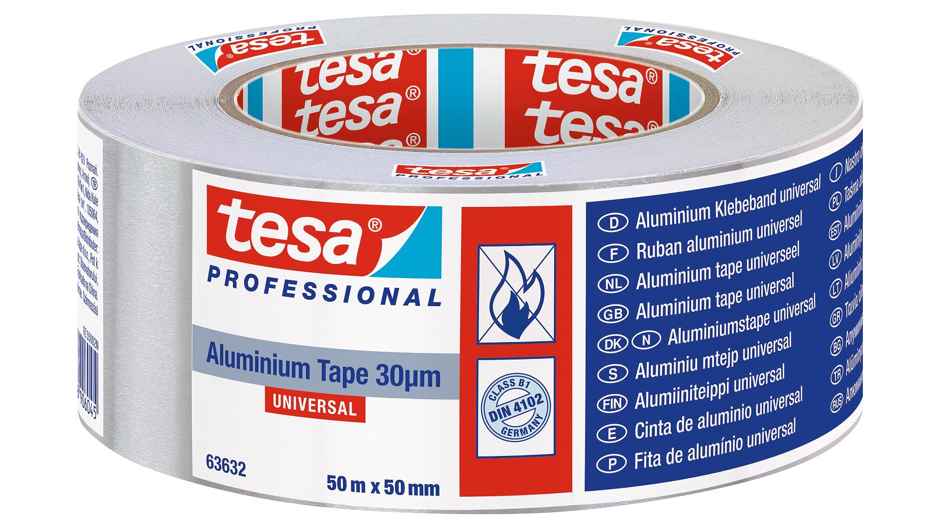 tesa® Professional 63632 ALU-Band Universal - tesa