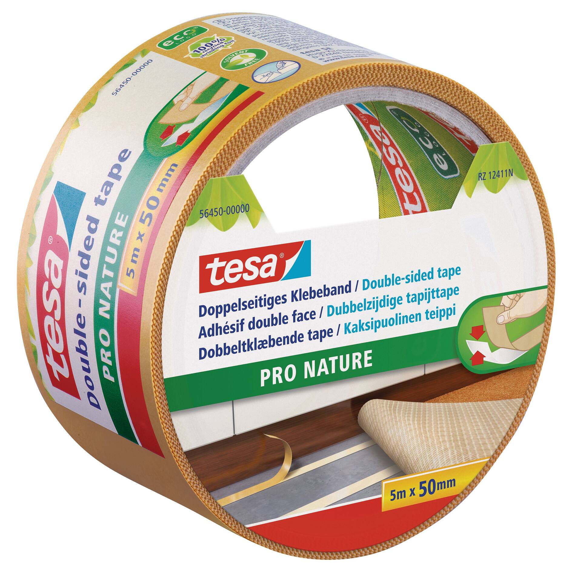 tesa On & Off Extrastarkes Klettband- 100cm x 5 cm & Powerbond Ultra Strong  Klebepads/Doppelseitige Pads für die Montage im Innen- sowie geschützten  Außenbereich Verpackung mit 9 Pads : : Baumarkt