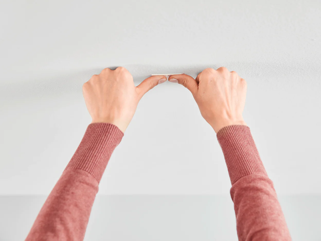 [en-en] tesa SMS ceiling hook up to 0.5kg, step 2 of 7