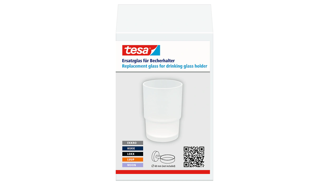[en-en] tesa Spare Glass For Tumbler Holder