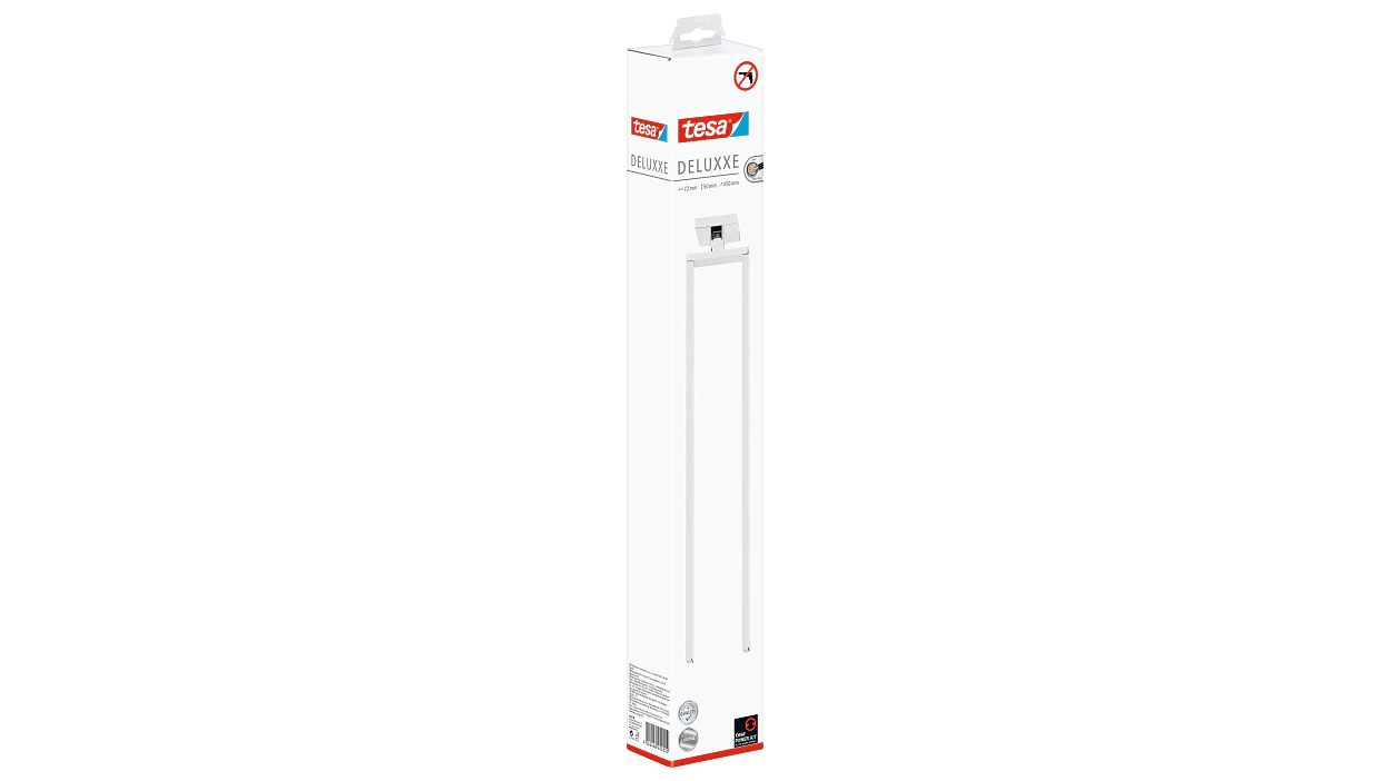 [en-en] tesa Deluxxe 2-Armed Towel Holder (fixed &amp; open)