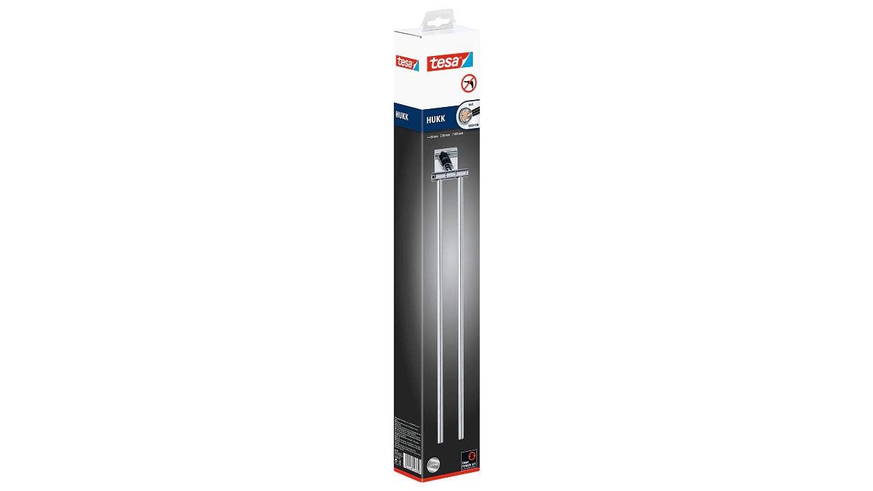 [en-en] tesa Hukk 2-Armed Towel Holder