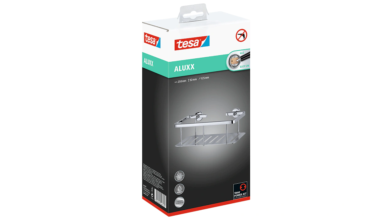 [en-en] tesa Aluxx Storage Basket Single