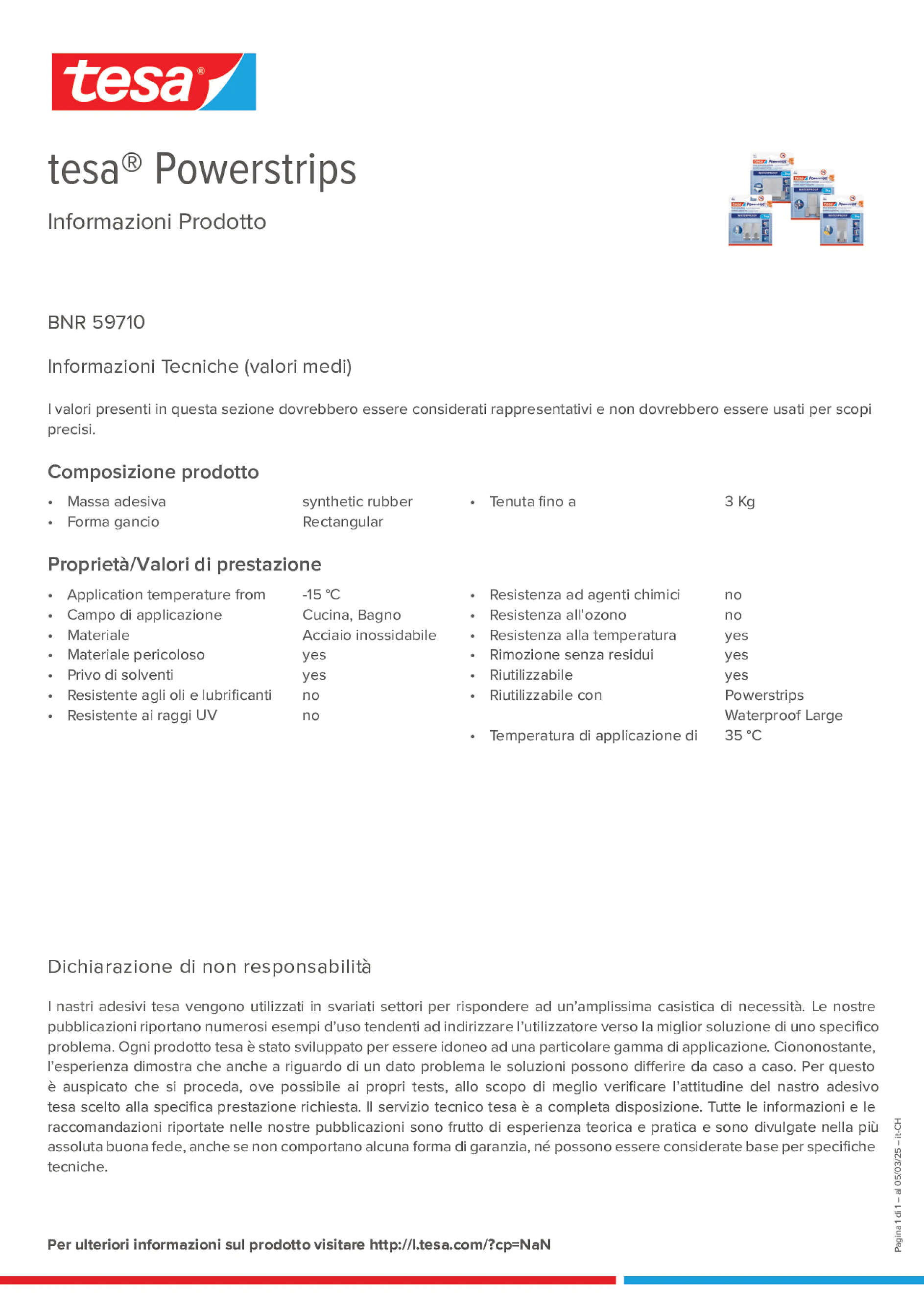Product information_tesa® Powerstrips 59710_de-CH_fr-CH