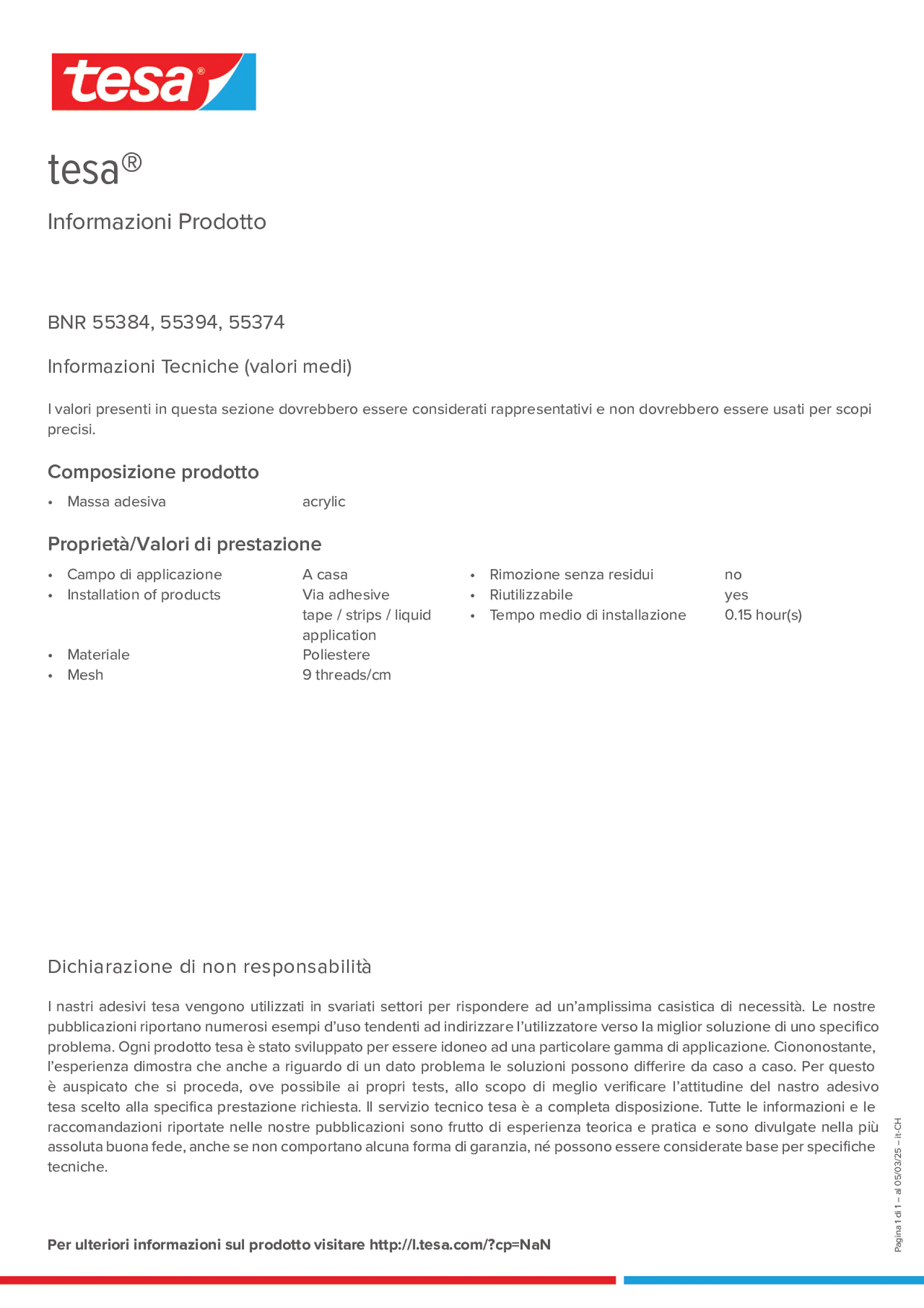 Product information_tesa® 55384_de-CH_fr-CH