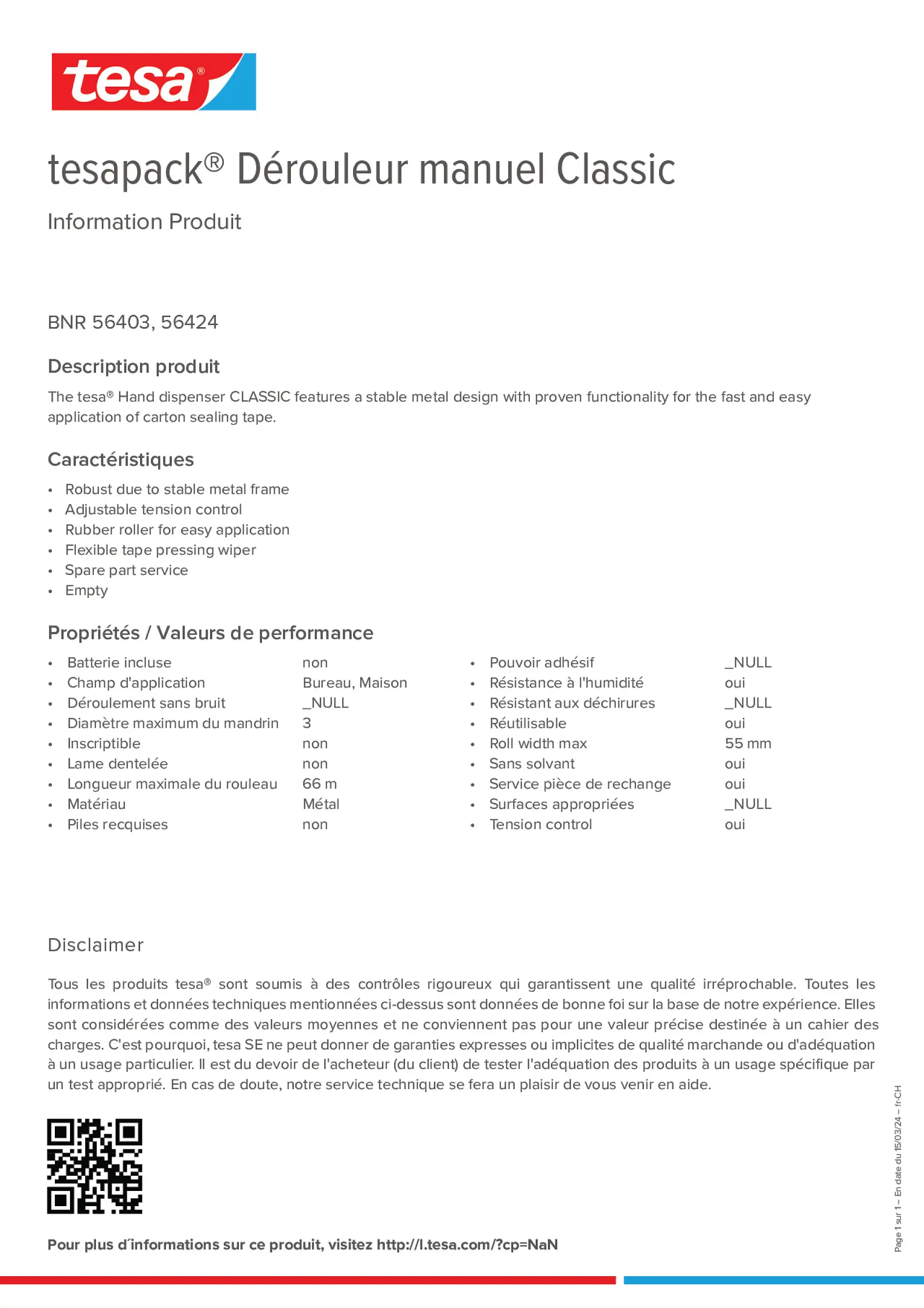 Product information_tesapack® 56403_de-CH_fr-CH