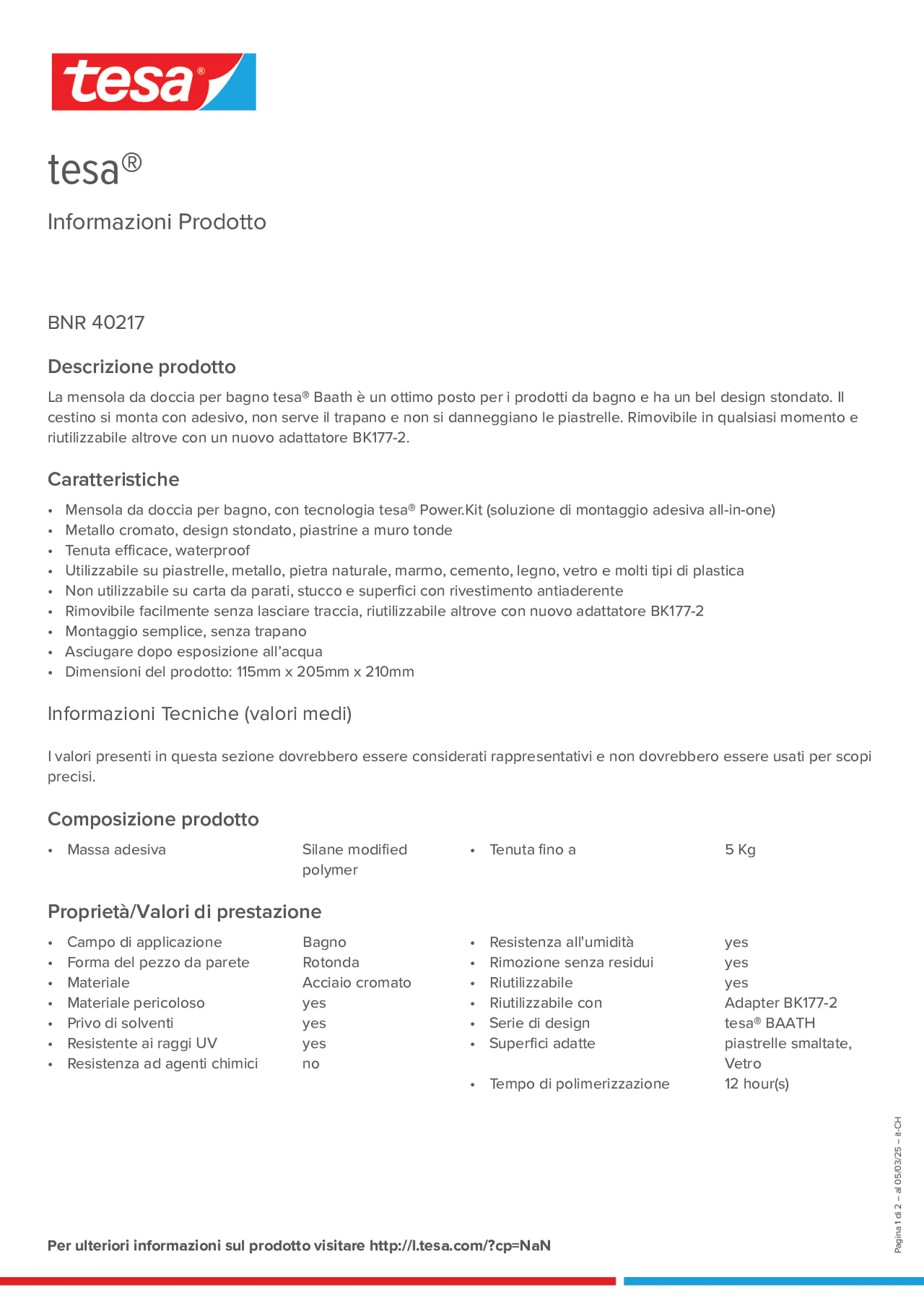 Product information_tesa® 40217_de-CH_fr-CH