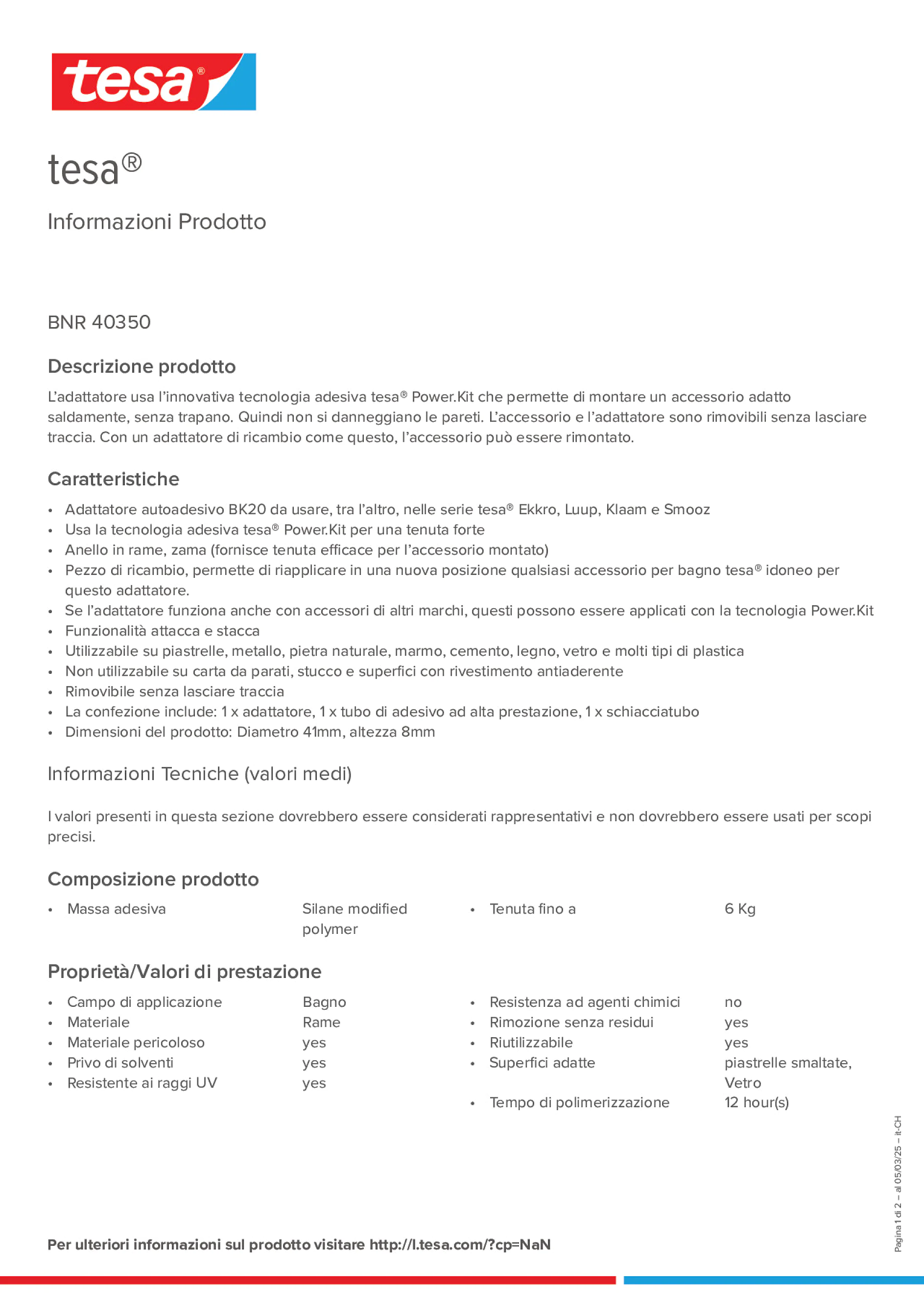 Product information_tesa® 40350_de-CH_fr-CH