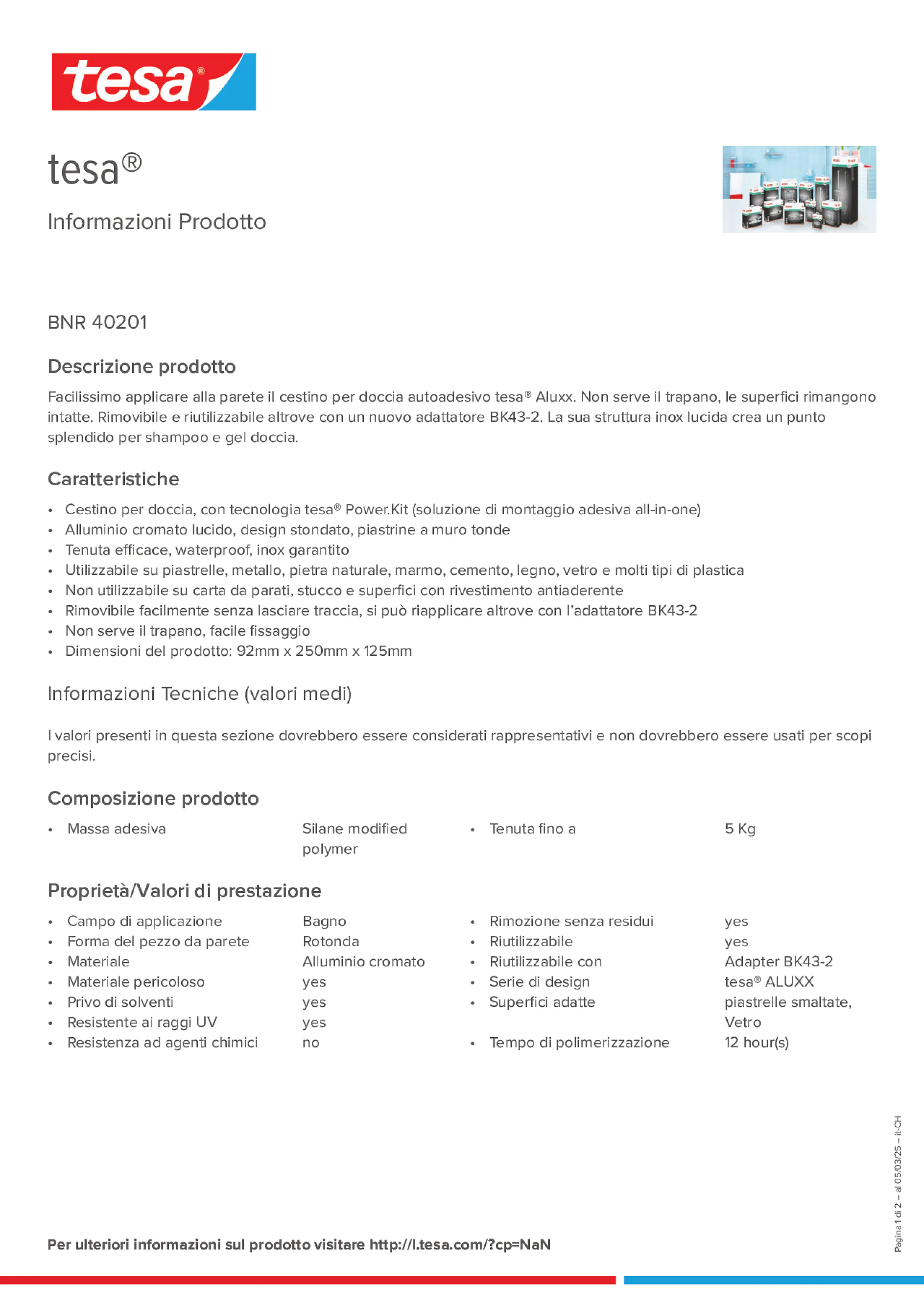 Product information_tesa® 40201_de-CH_fr-CH