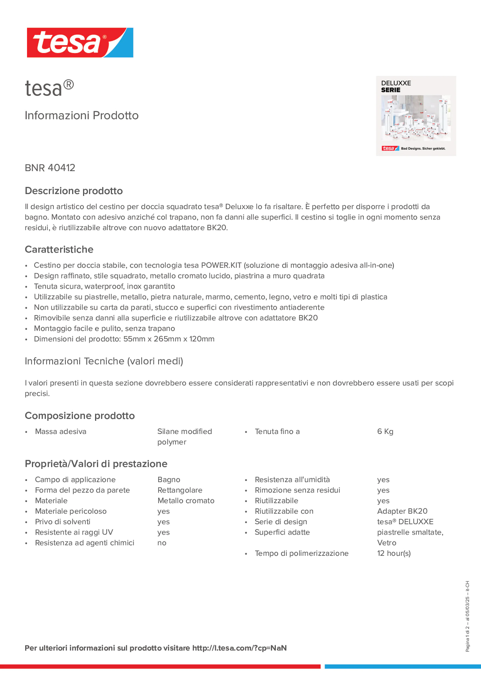 Product information_tesa® 40412_de-CH_fr-CH
