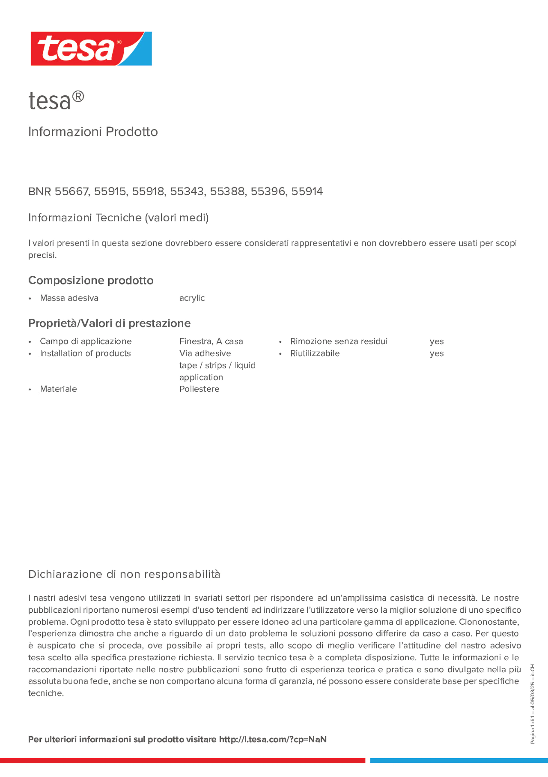 Product information_tesa® 55667_de-CH_fr-CH