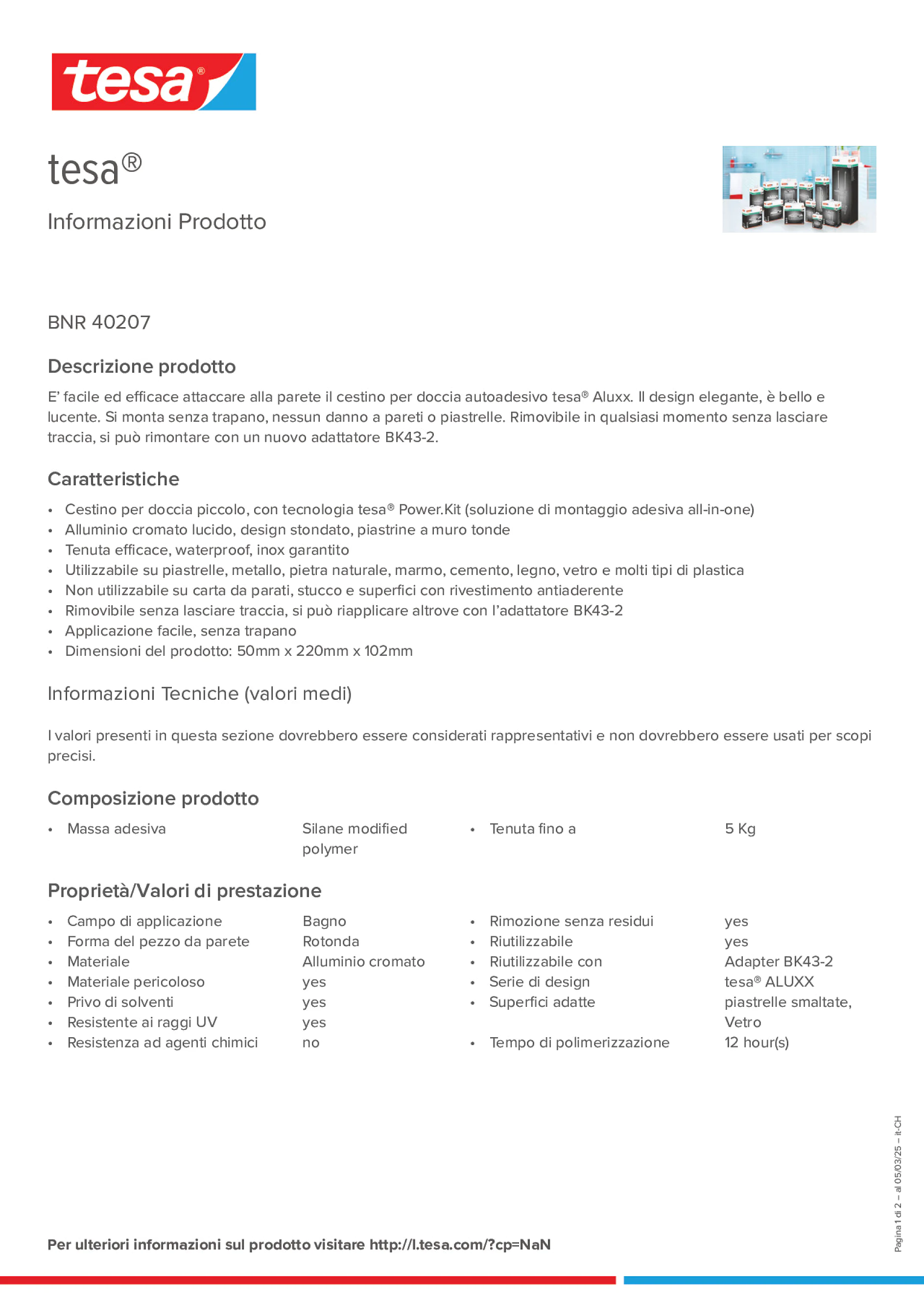 Product information_tesa® 40207_de-CH_fr-CH